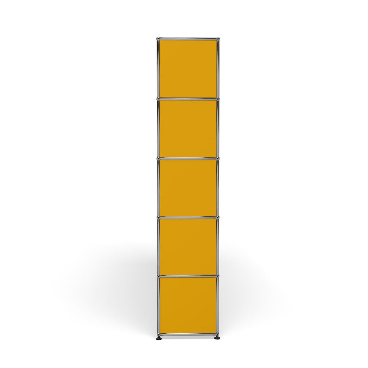 For Sale: Yellow (Golden Yellow) USM Haller Shelving H2 Storage System 3