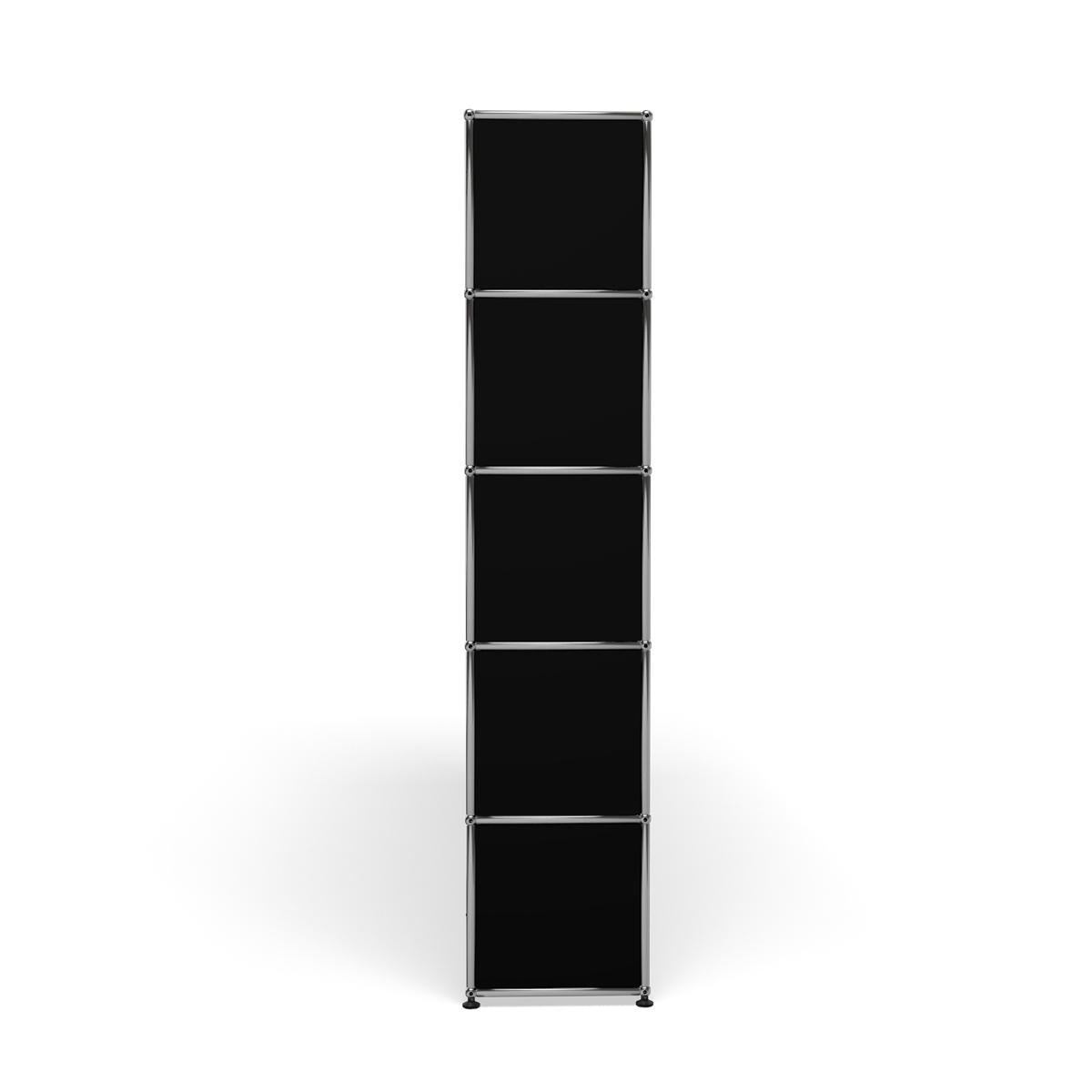 For Sale: Black (Graphite Black) USM Haller Shelving H2 Storage System 3