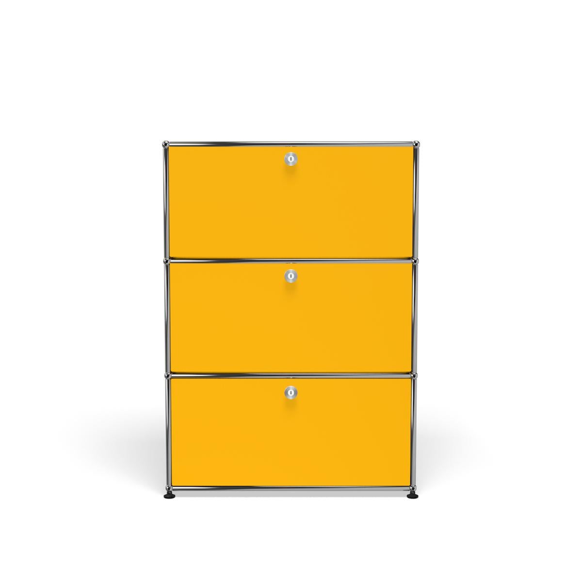 For Sale: Yellow (Golden Yellow) USM Haller Storage G118 Storage System