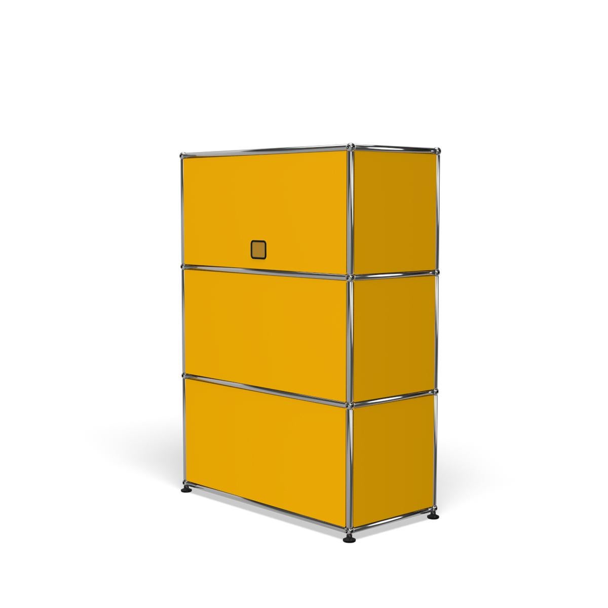 For Sale: Yellow (Golden Yellow) USM Haller Storage G118 Storage System 5