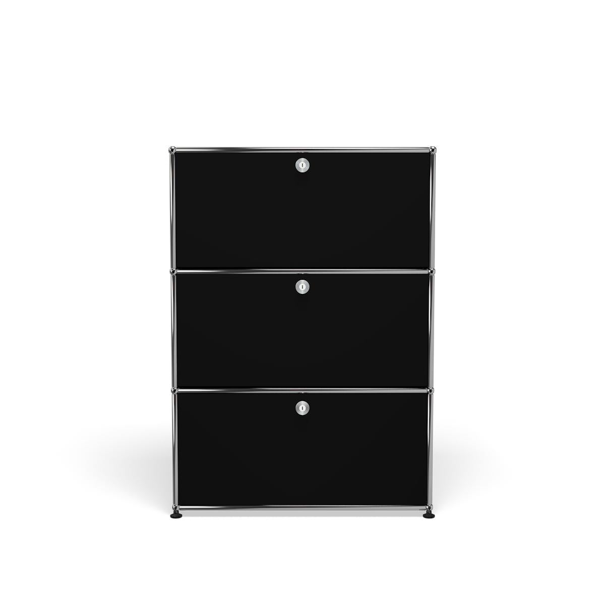 For Sale: Black (Graphite Black) USM Haller Storage G118 Storage System