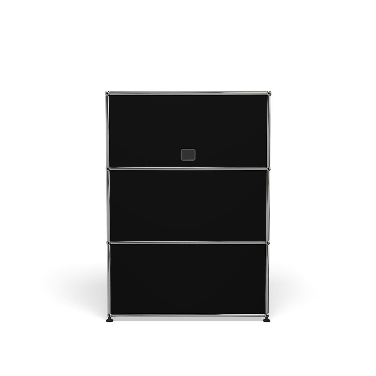 For Sale: Black (Graphite Black) USM Haller Storage G118 Storage System 4