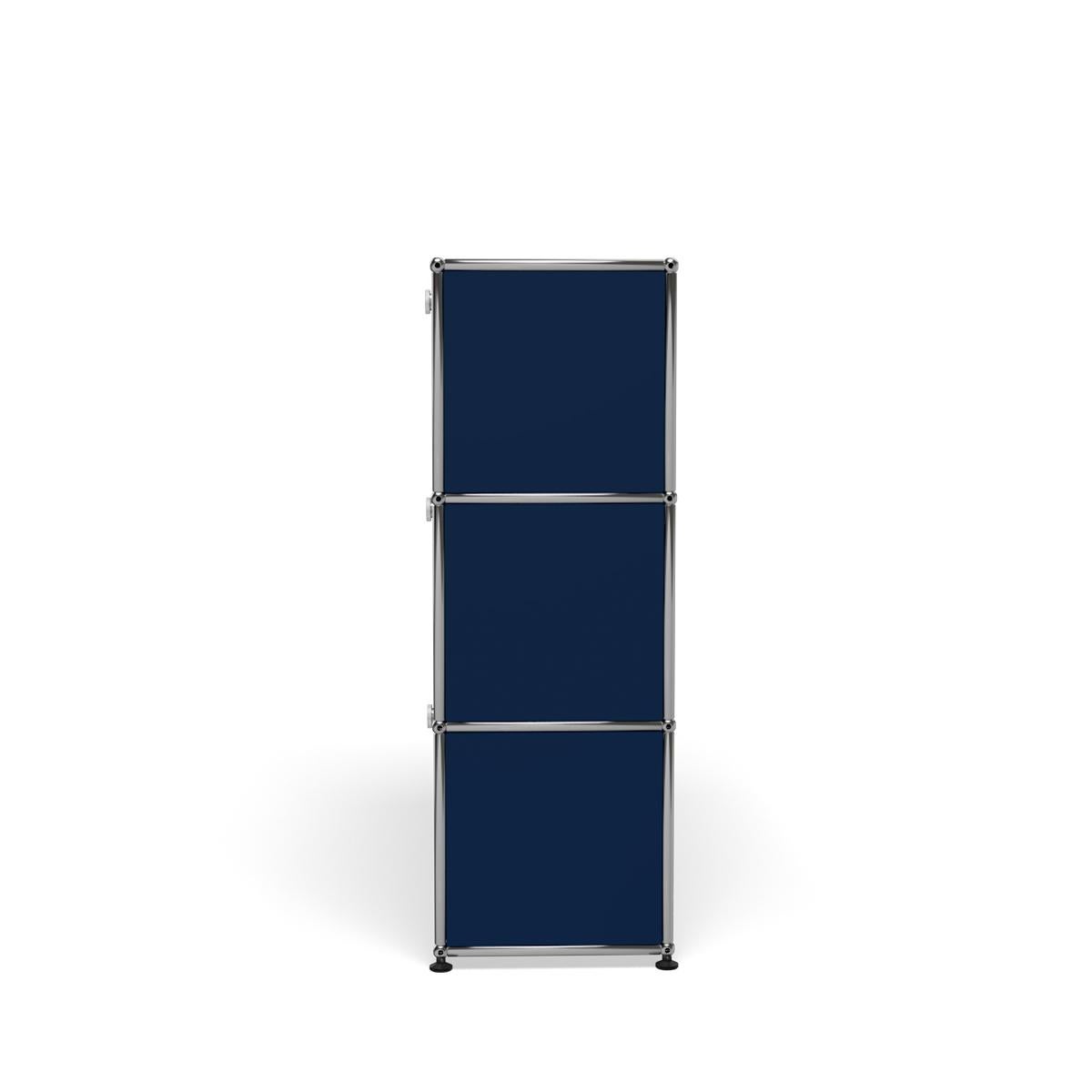 For Sale: Blue (Steel Blue) USM Haller Storage G118 Storage System 3