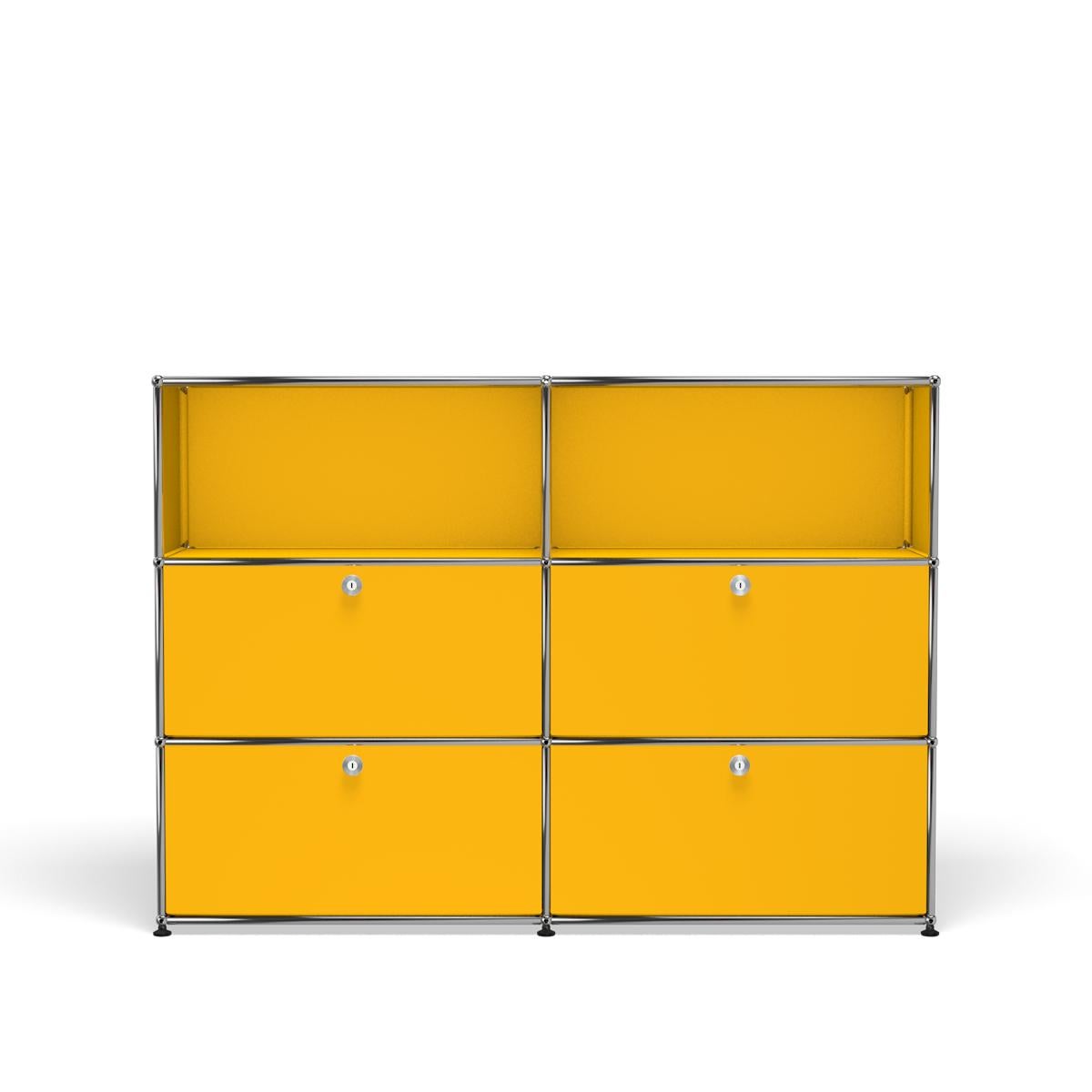 Im Angebot: USM Haller Storage G2A Aufbewahrungssystem, Yellow (Golden Yellow)