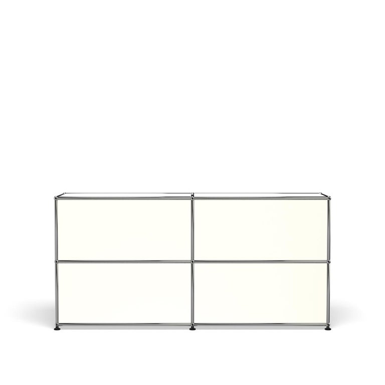 For Sale: White (Pure White) USM Haller Credenza E2 Storage System 4