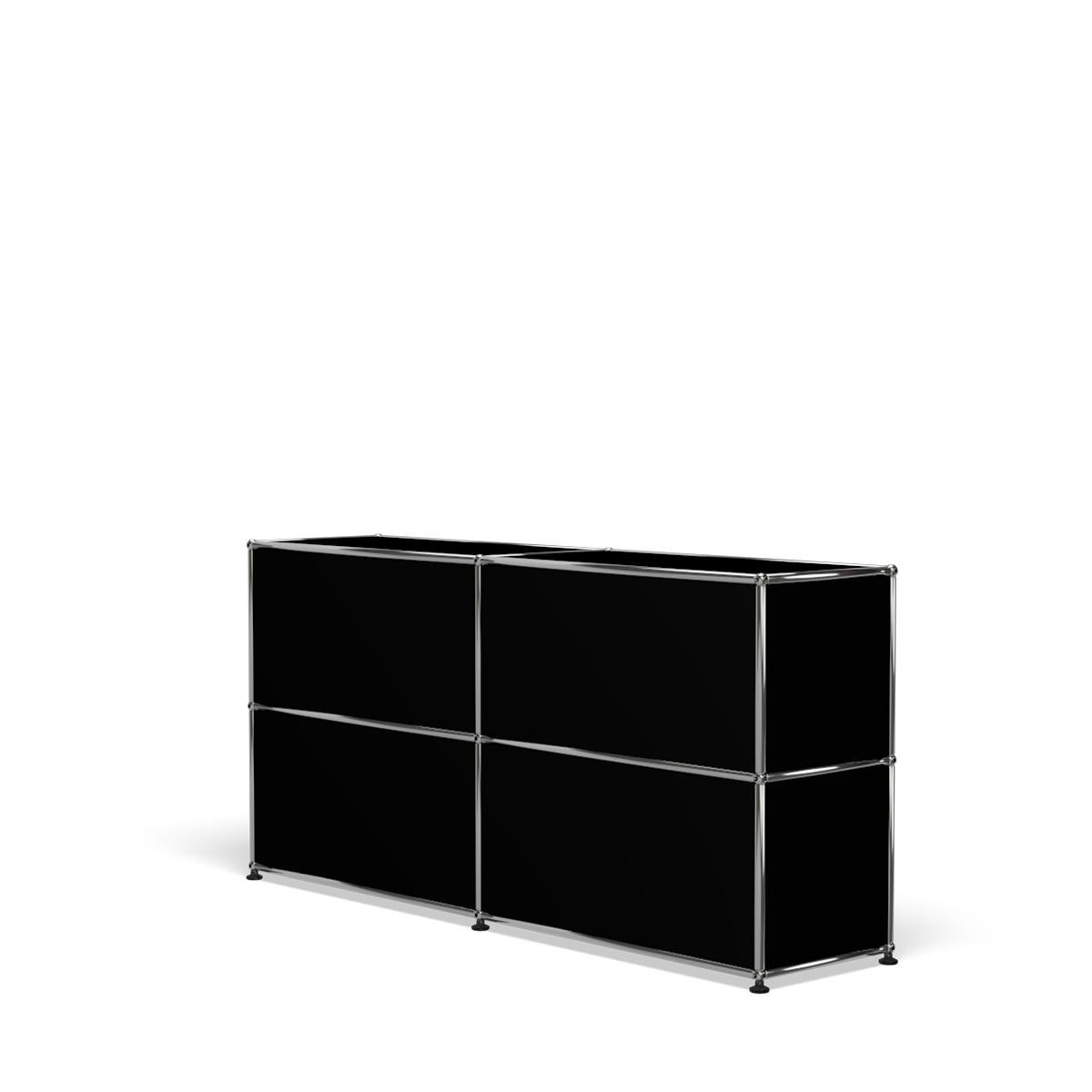 For Sale: Black (Graphite Black) USM Haller Credenza E2 Storage System 5