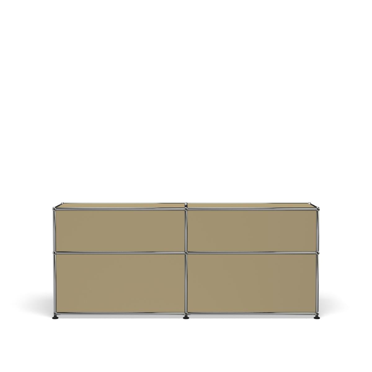 En vente : Beige USM Haller Crédence moyenne D Système de rangement 4