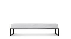 A. G. Fronzoni Small Fronzoni '64 Bed in Metal and Wood for Cappellini