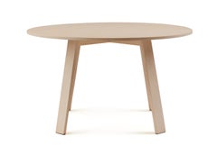 Jasper Morrison Round Bac Table in Solid Ashwood for Cappellini