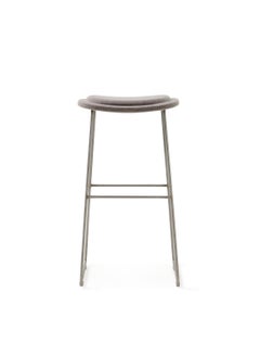Jasper Morrison Small Hi Pad Stool in Fabric or Leather Upholstery by Cappellini