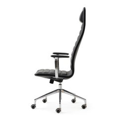 Jasper Morrison Lotus High Chair in Polished Chrome for Cappellini