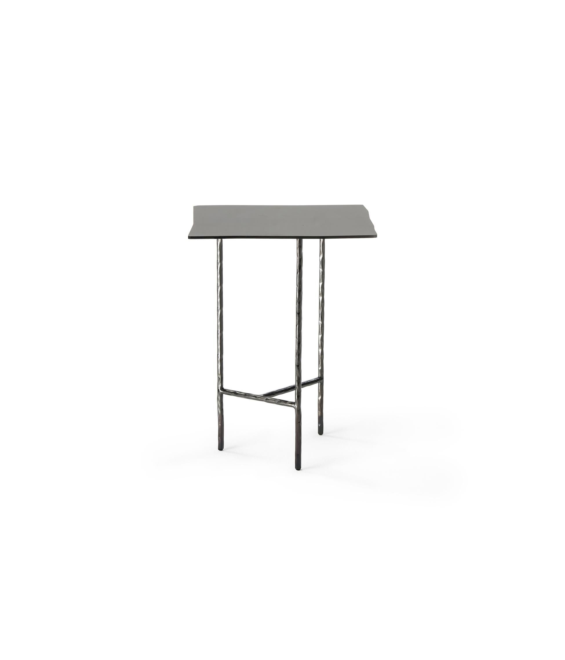 For Sale: Black (Black Nickel) Opinion Ciatti XXX Small Square Table