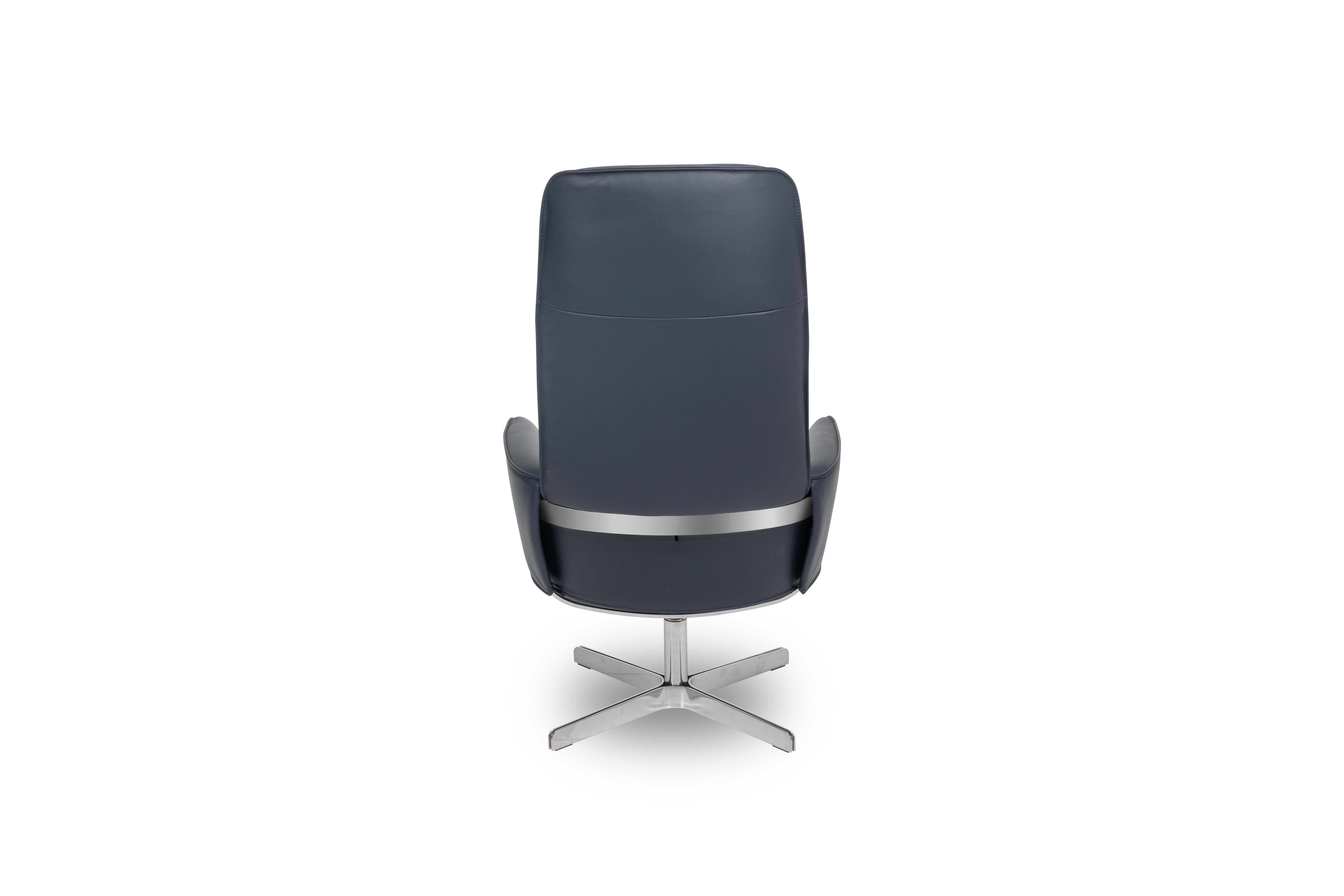 in vendita: Blue (Royal) Poltrona Rex Posture Support in pelle di FSM 2