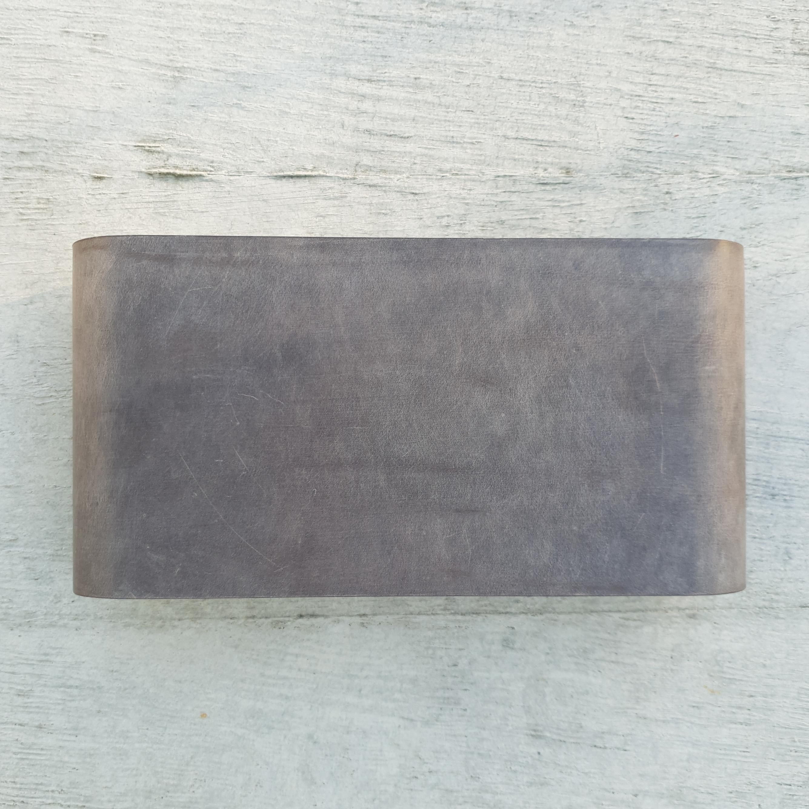For Sale: Gray (Gray Leather) Jacco Maris Solo 26 Wall Light 2