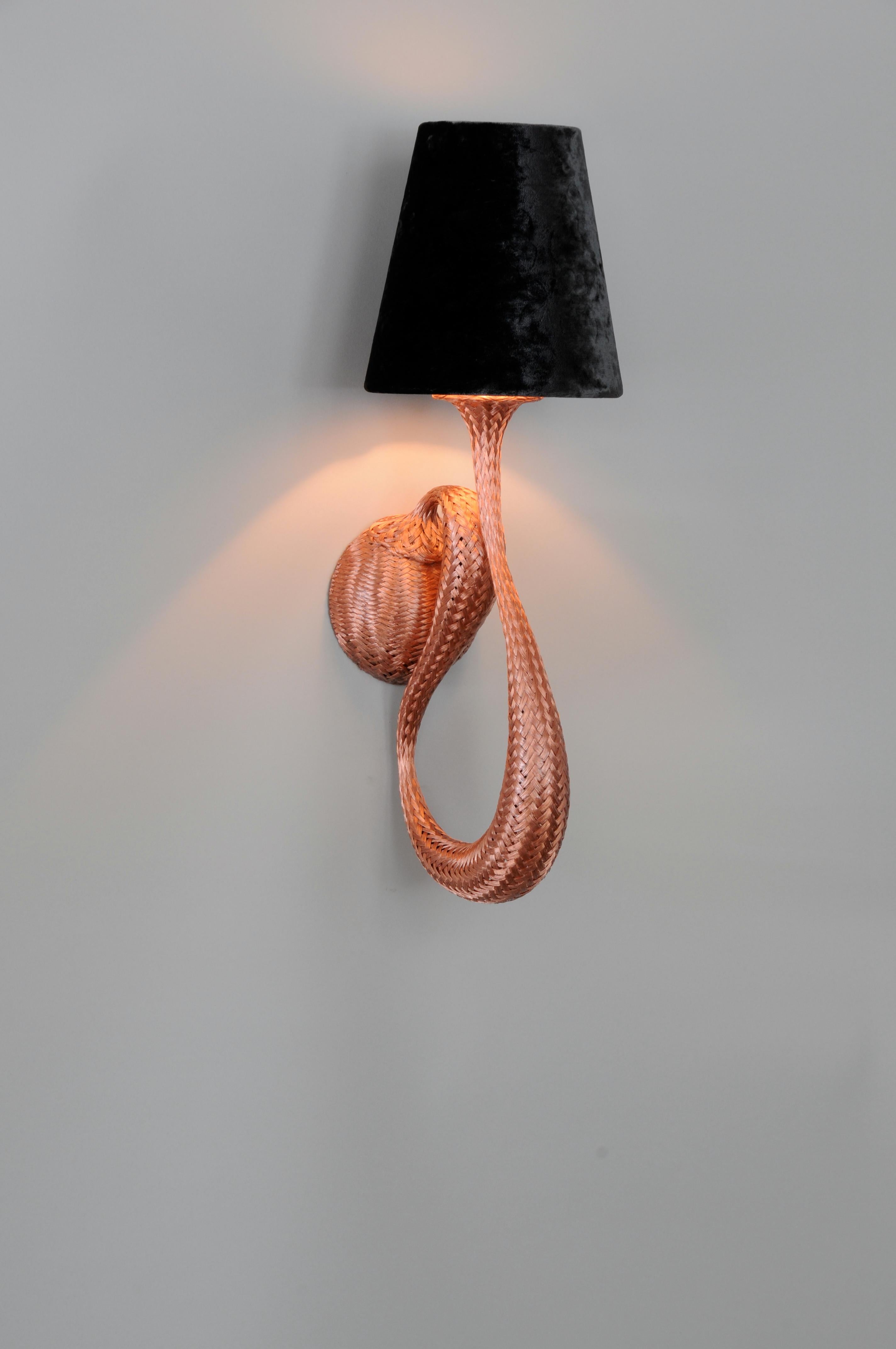 For Sale: Gray (Lead) Jacco Maris Ode 1647 1 Wall Light Copper 2