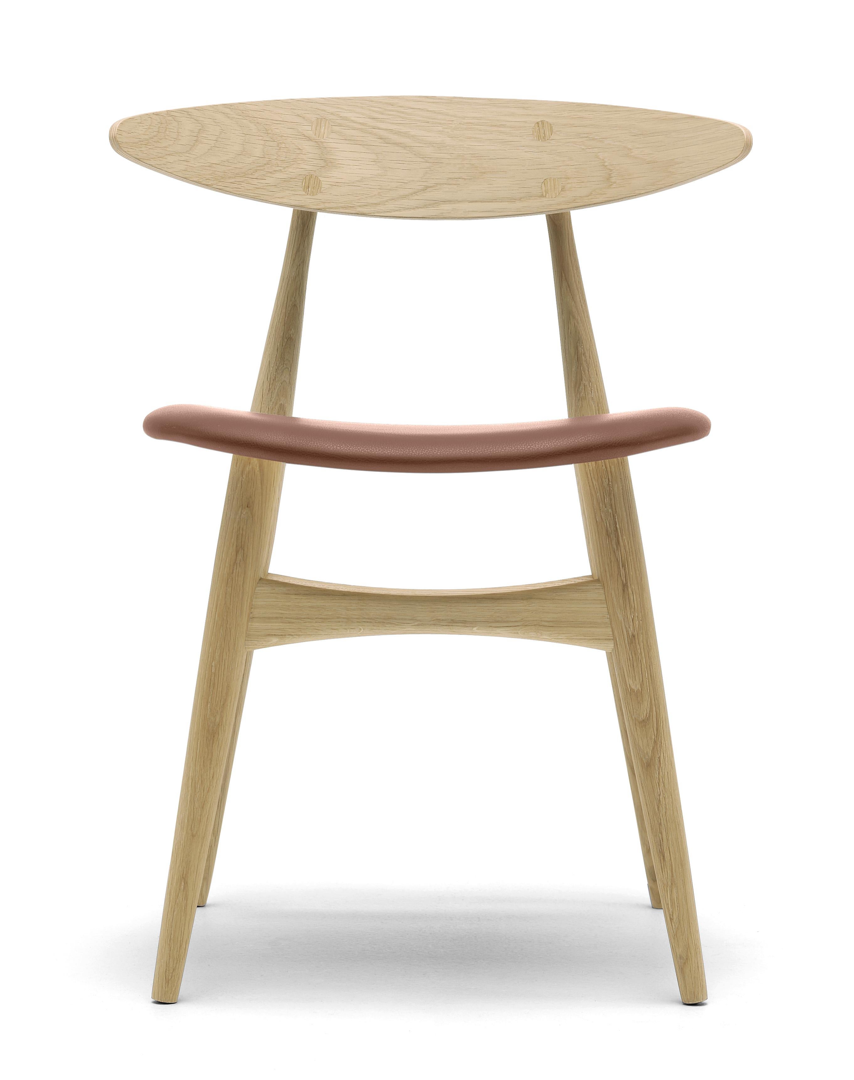 Brown (Thor 325) CH33P Dining Chair in Oiled Oak by Hans J. Wegner