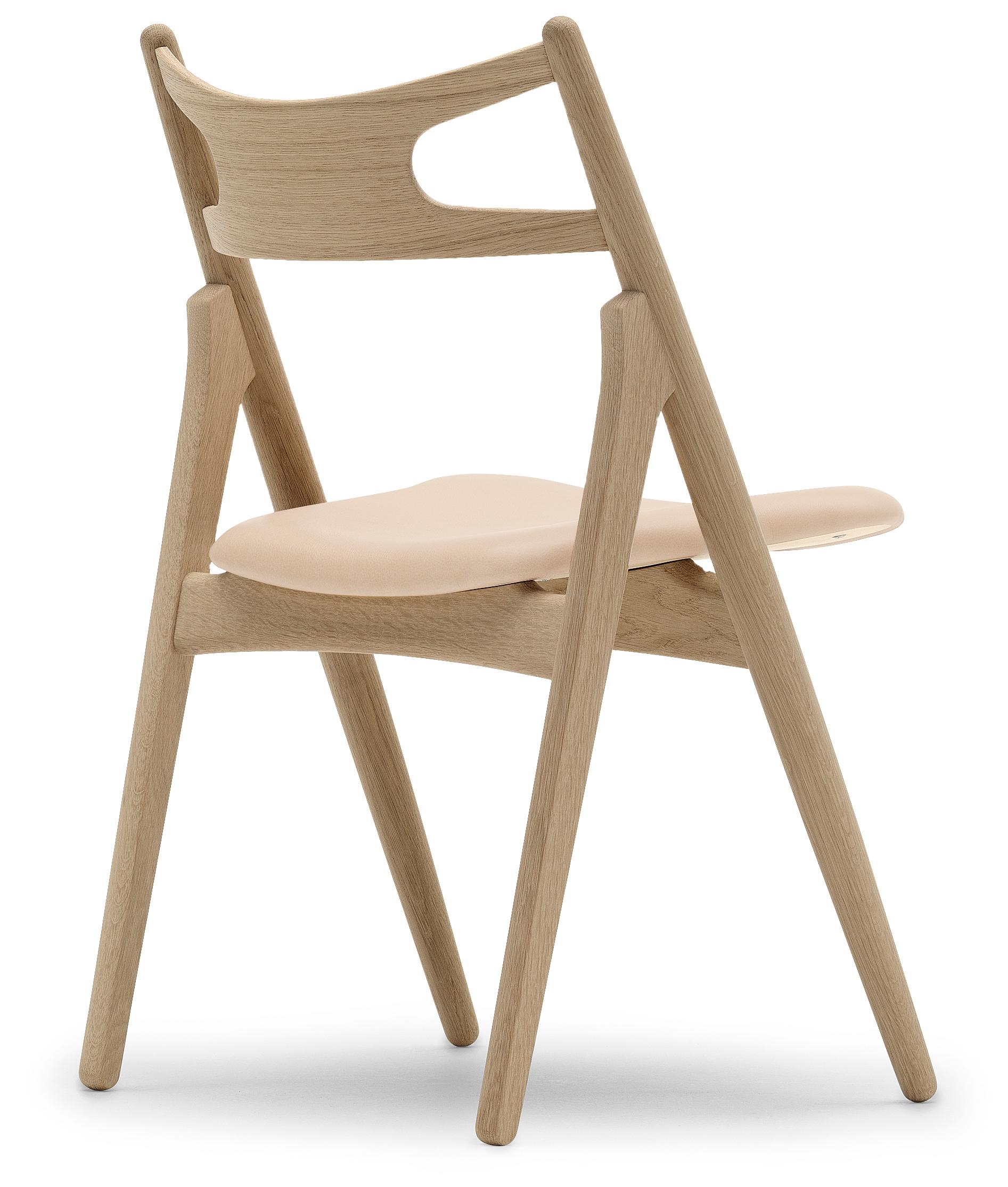 Beige (Sif 90) CH29P Sawbuck Chair in Oak Soap by Hans J. Wegner 3