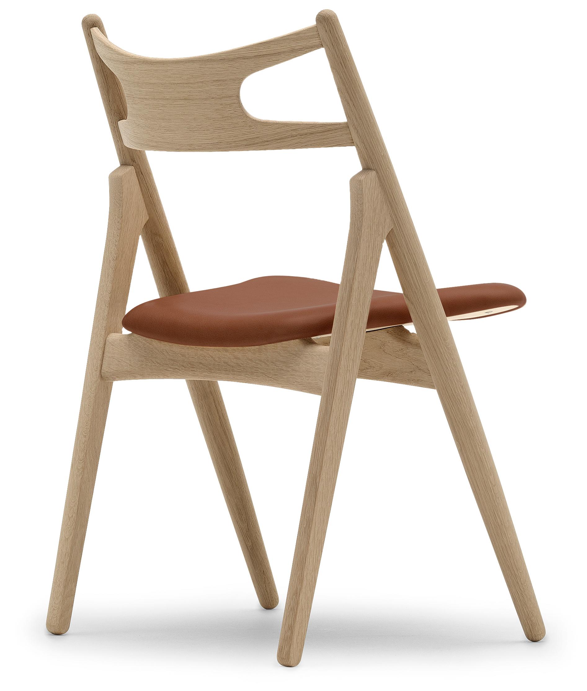 Brown (Thor 307) CH29P Sawbuck Chair in Oak Soap by Hans J. Wegner 3