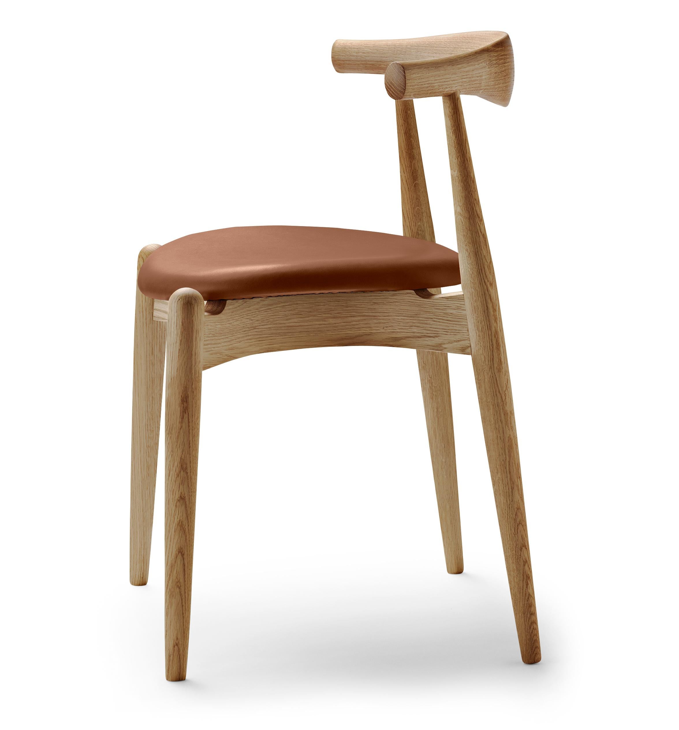 Brown (Sif 95) CH20 Elbow Chair in Oiled Oak by Hans J. Wegner 2