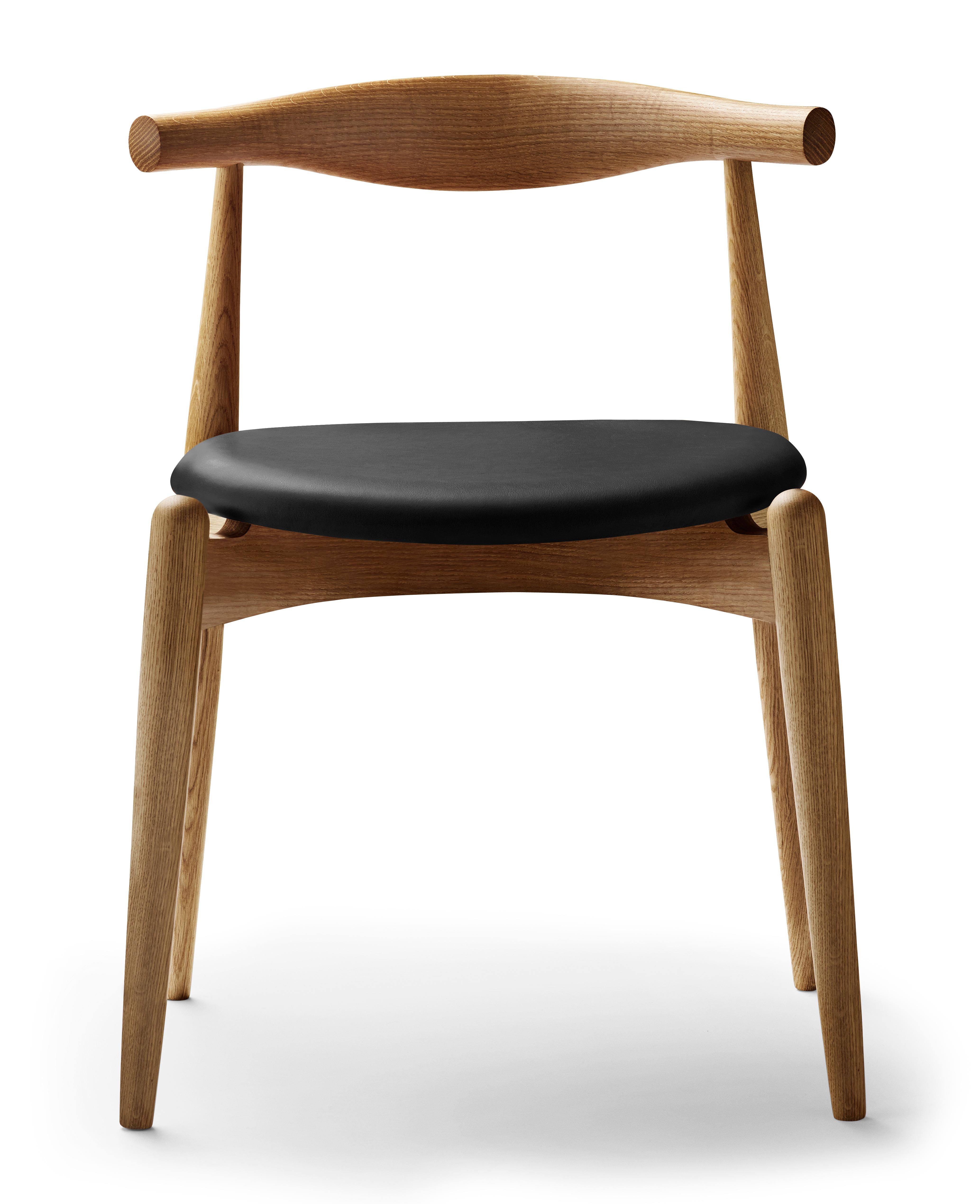 Black (Thor 301) CH20 Elbow Chair in Oiled Oak by Hans J. Wegner