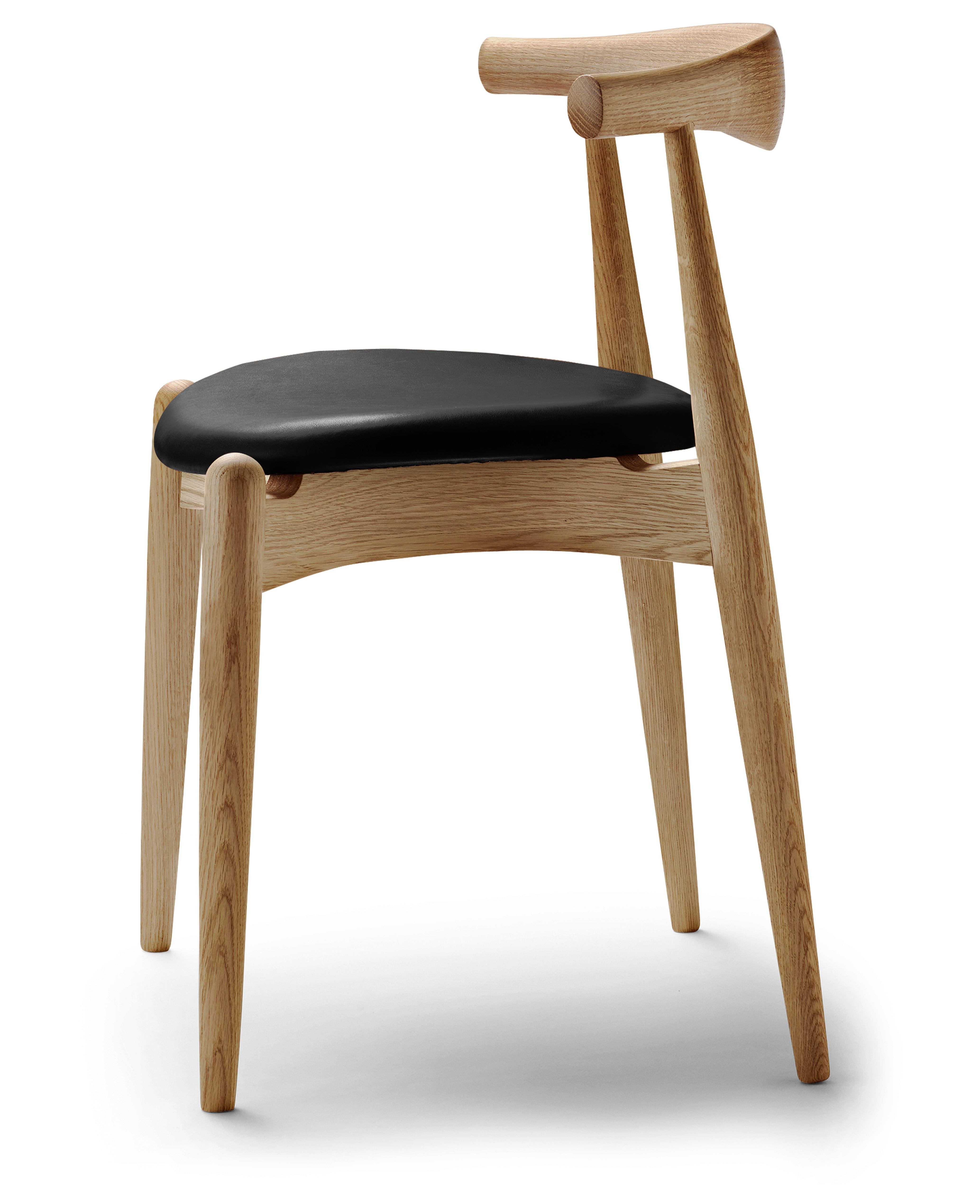 Black (Thor 301) CH20 Elbow Chair in Oiled Oak by Hans J. Wegner 3