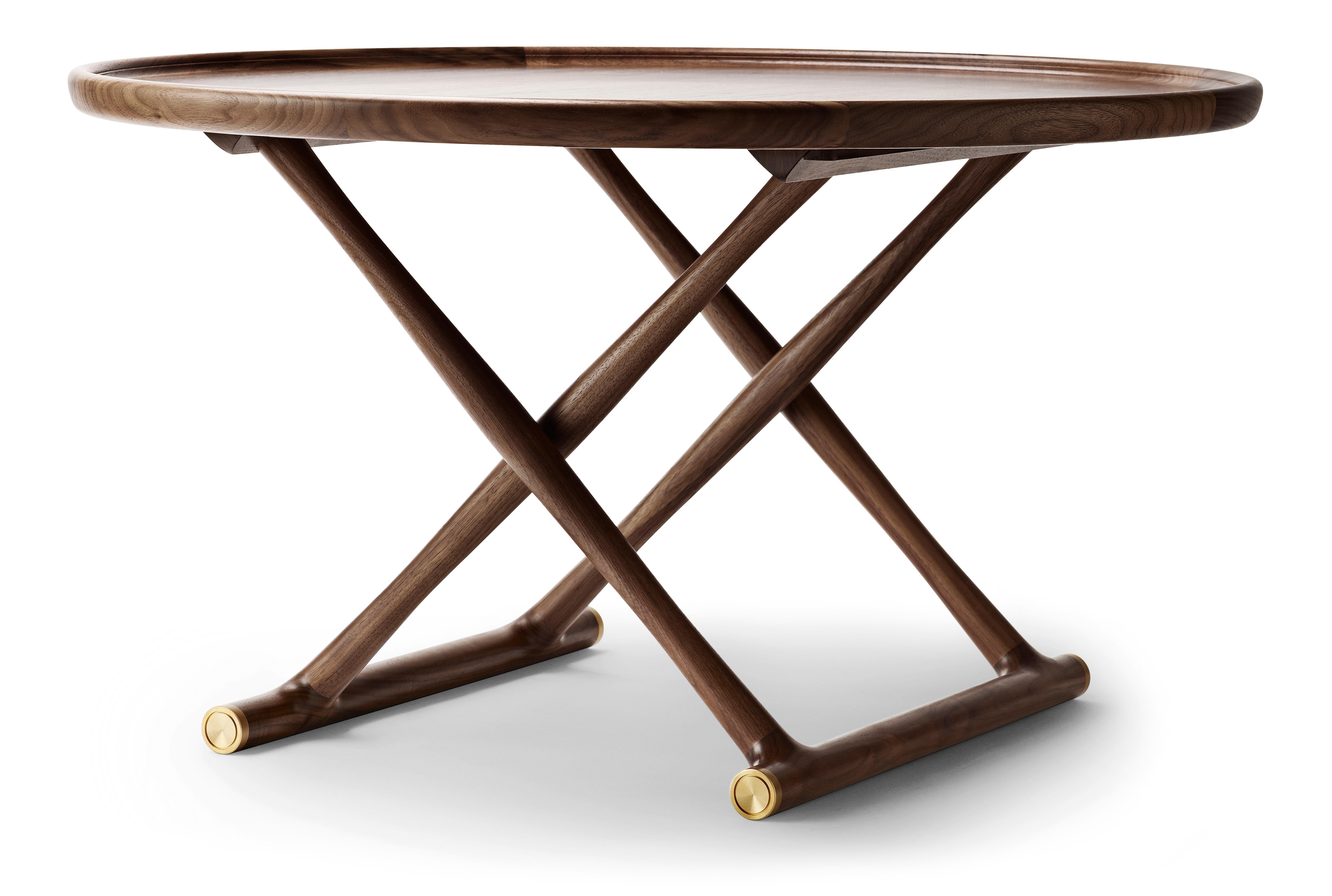 Brown (Walnut Oil) ML10097 Large Egyptian Table in Wood by Mogens Lassen