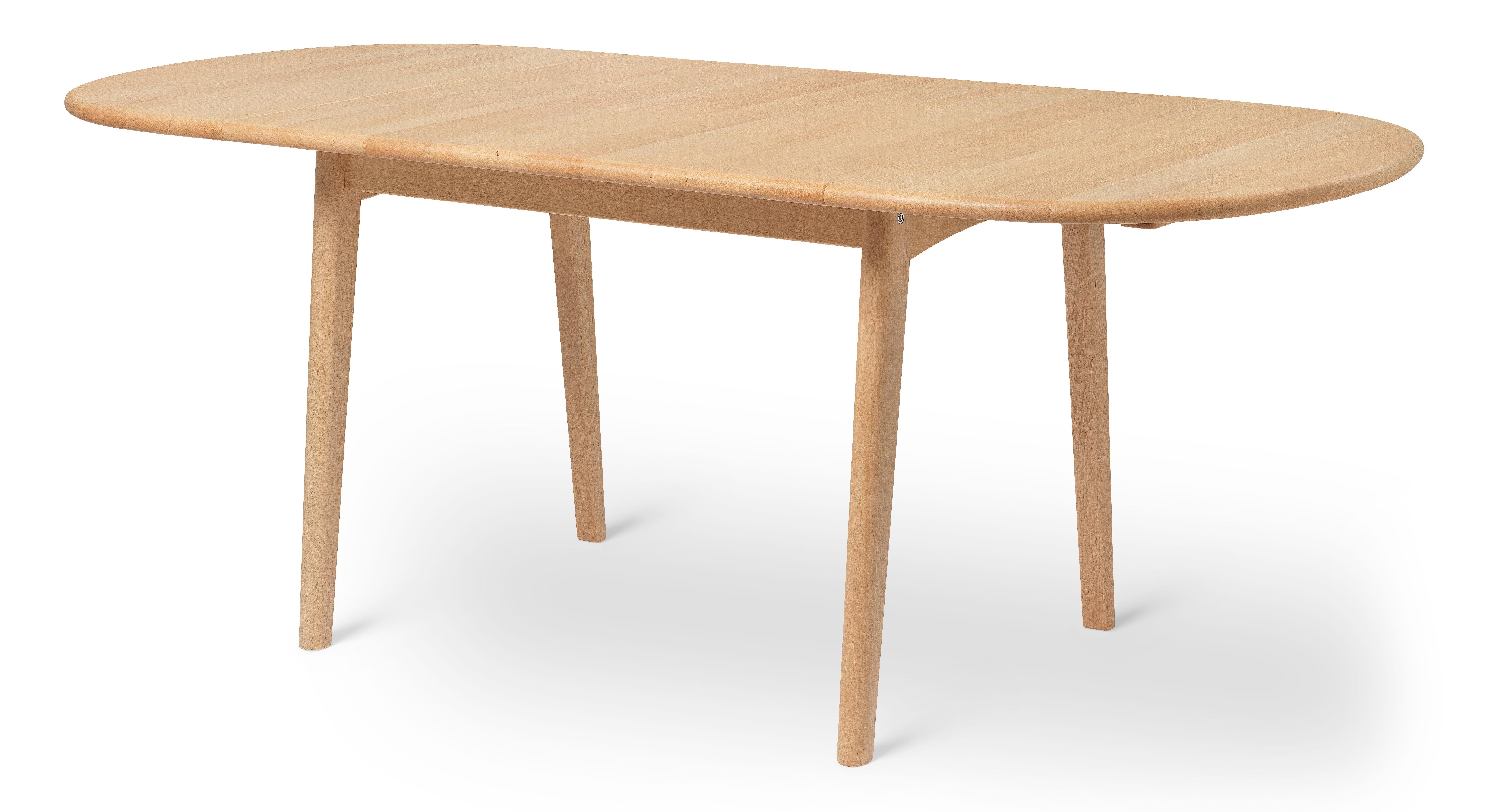 Brown (Beech Oil) CH002 Small Dining Table in Wood Finish by Hans J. Wegner 2