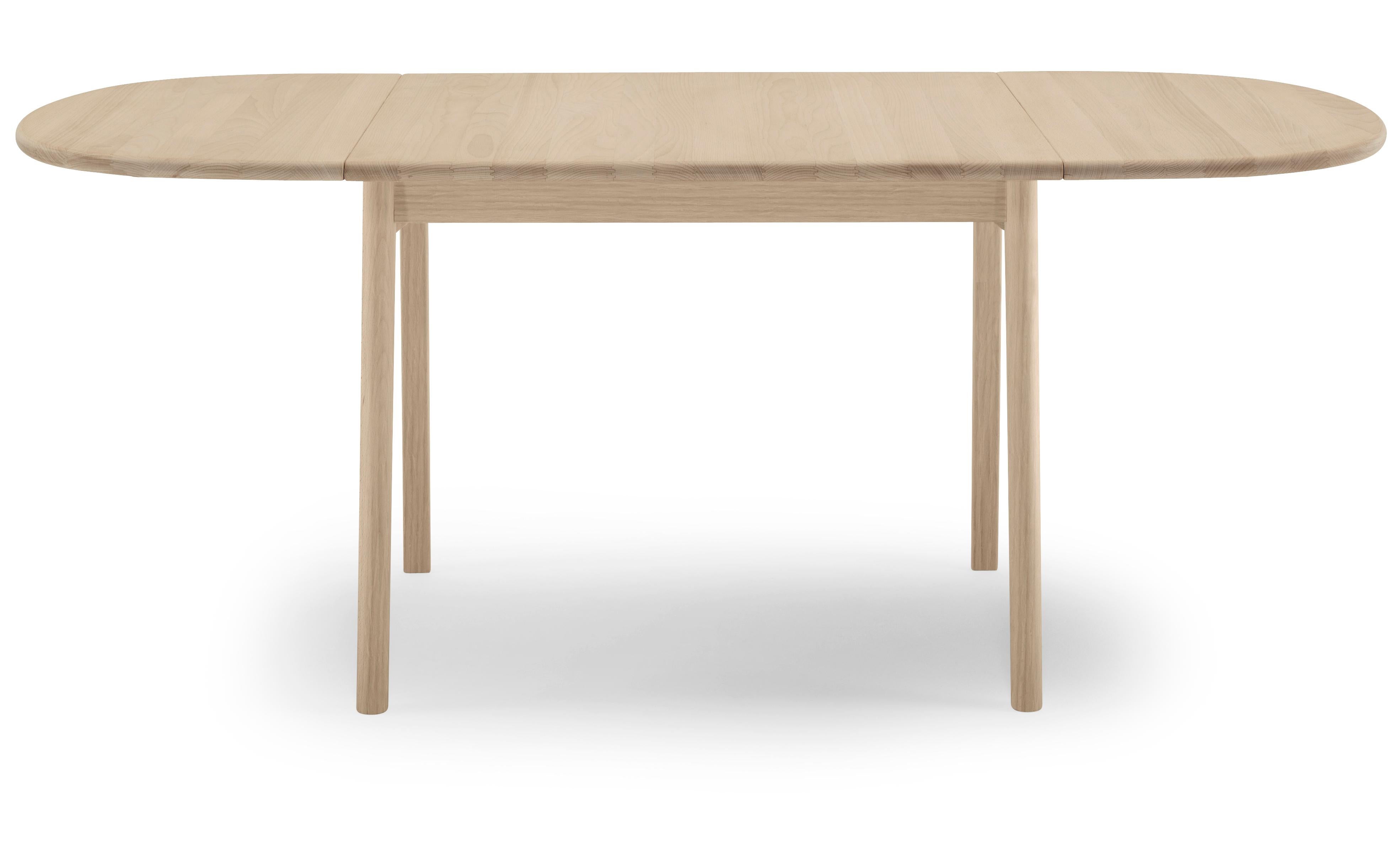 Brown (Oak Soap) CH002 Small Dining Table in Wood Finish by Hans J. Wegner