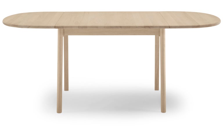 For Sale: Brown (Oak Soap) CH002 Small Dining Table in Wood Finish by Hans J. Wegner