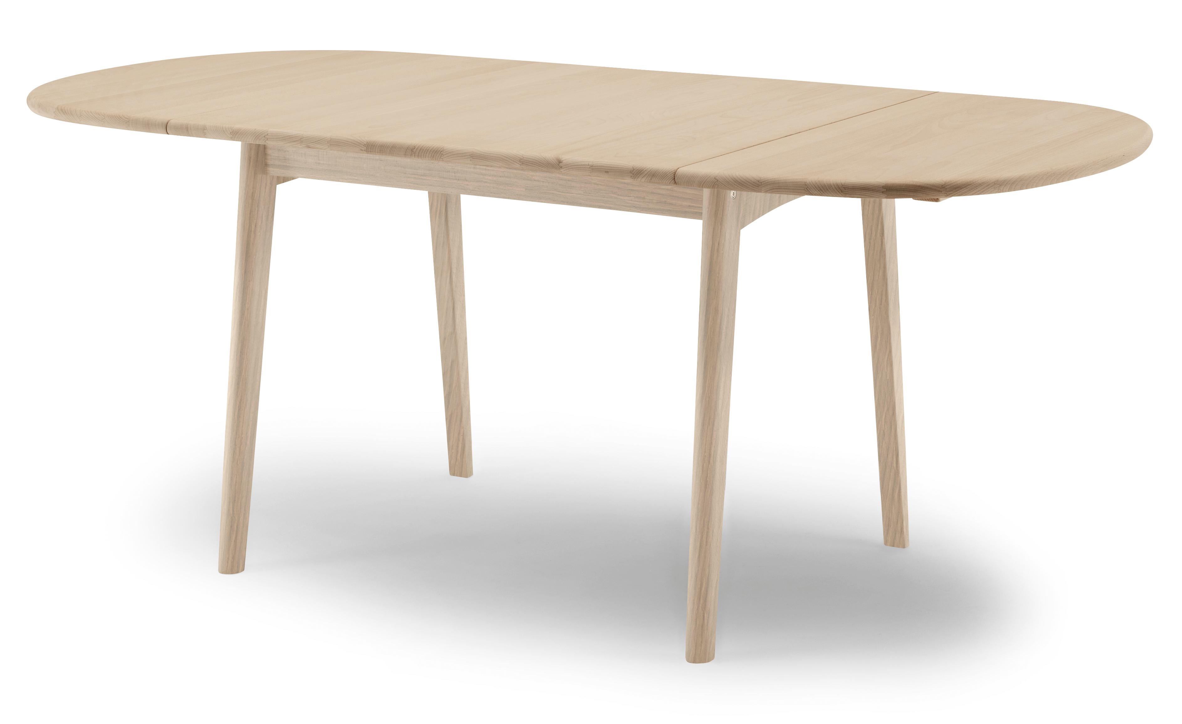 Brown (Oak Soap) CH002 Small Dining Table in Wood Finish by Hans J. Wegner 2