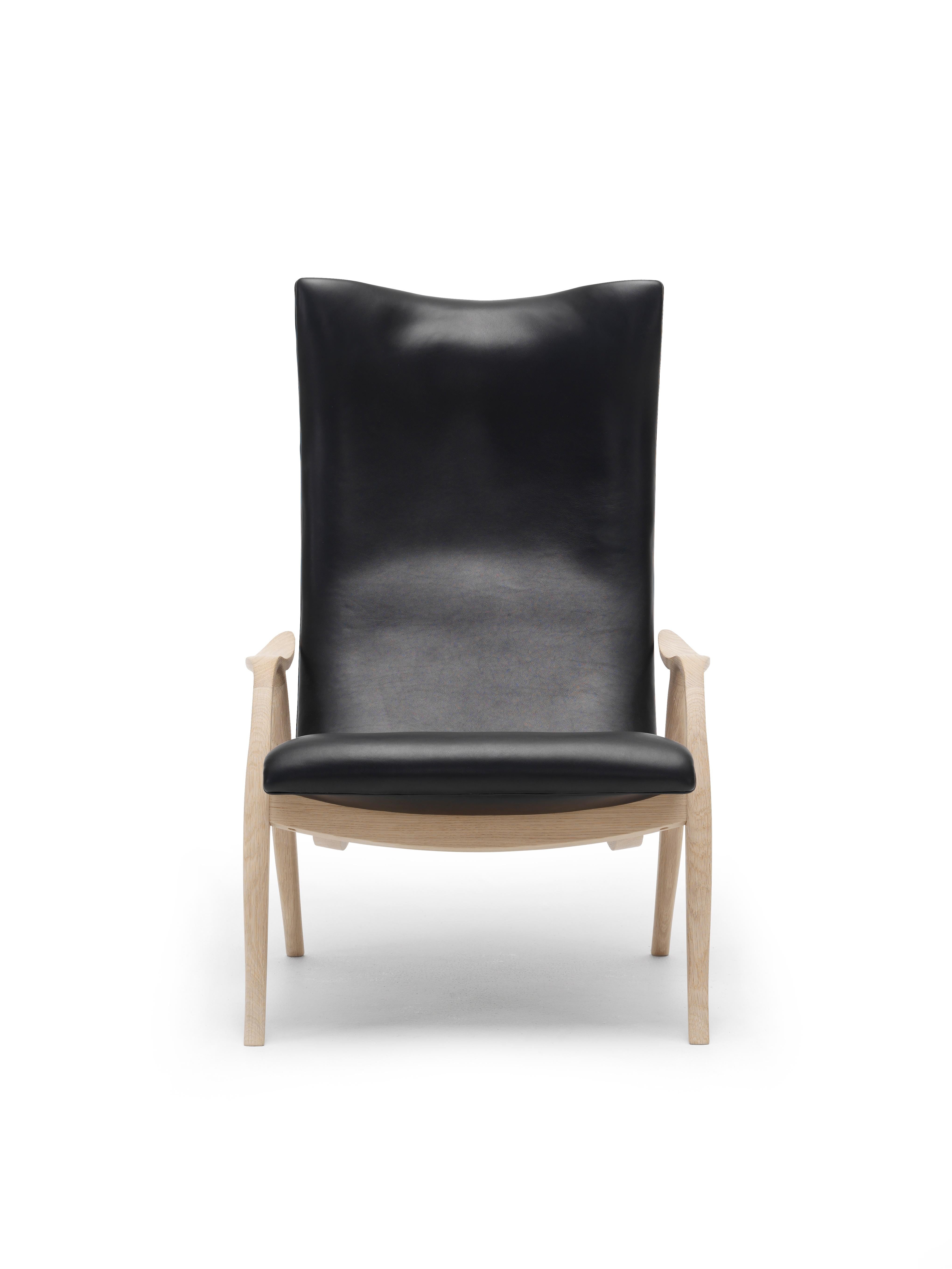 Black (Sif 98) FH429 Signature Chair in Oiled Oak by Frits Henningsen 4