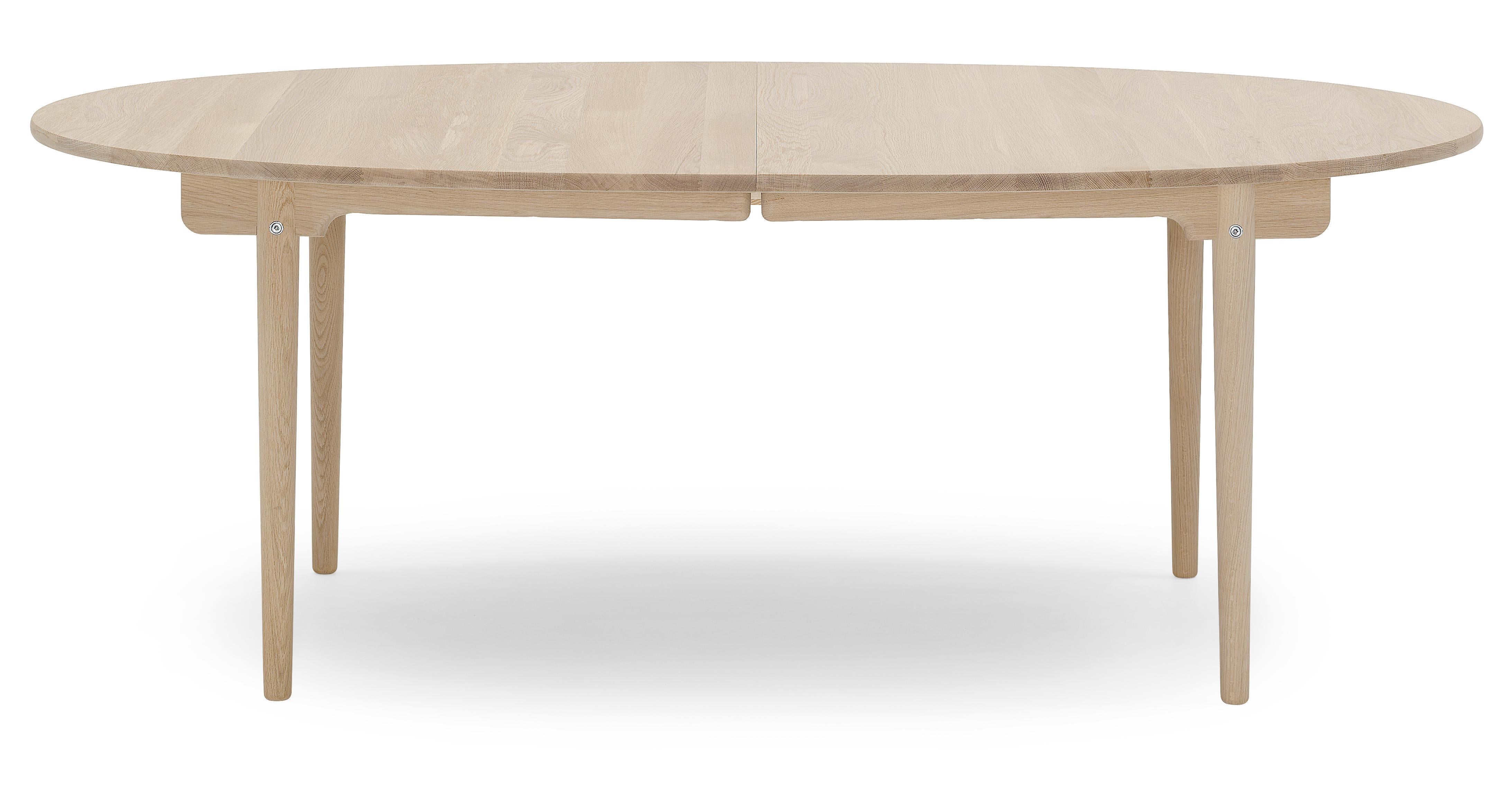 Brown (Oak Soap) CH338 Dining Table in Wood Finish by Hans J. Wegner