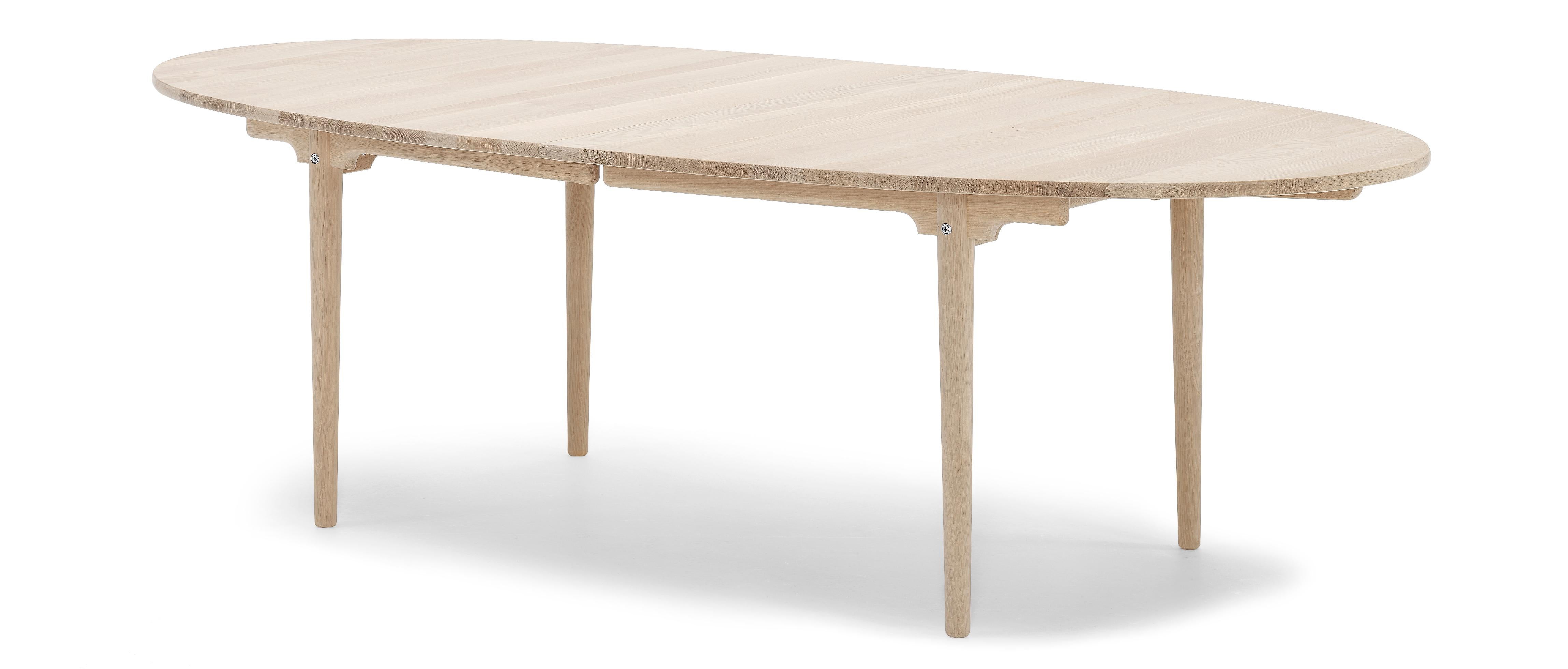 Brown (Oak Soap) CH339 Dining Table in Wood Finish by Hans J. Wegner 2