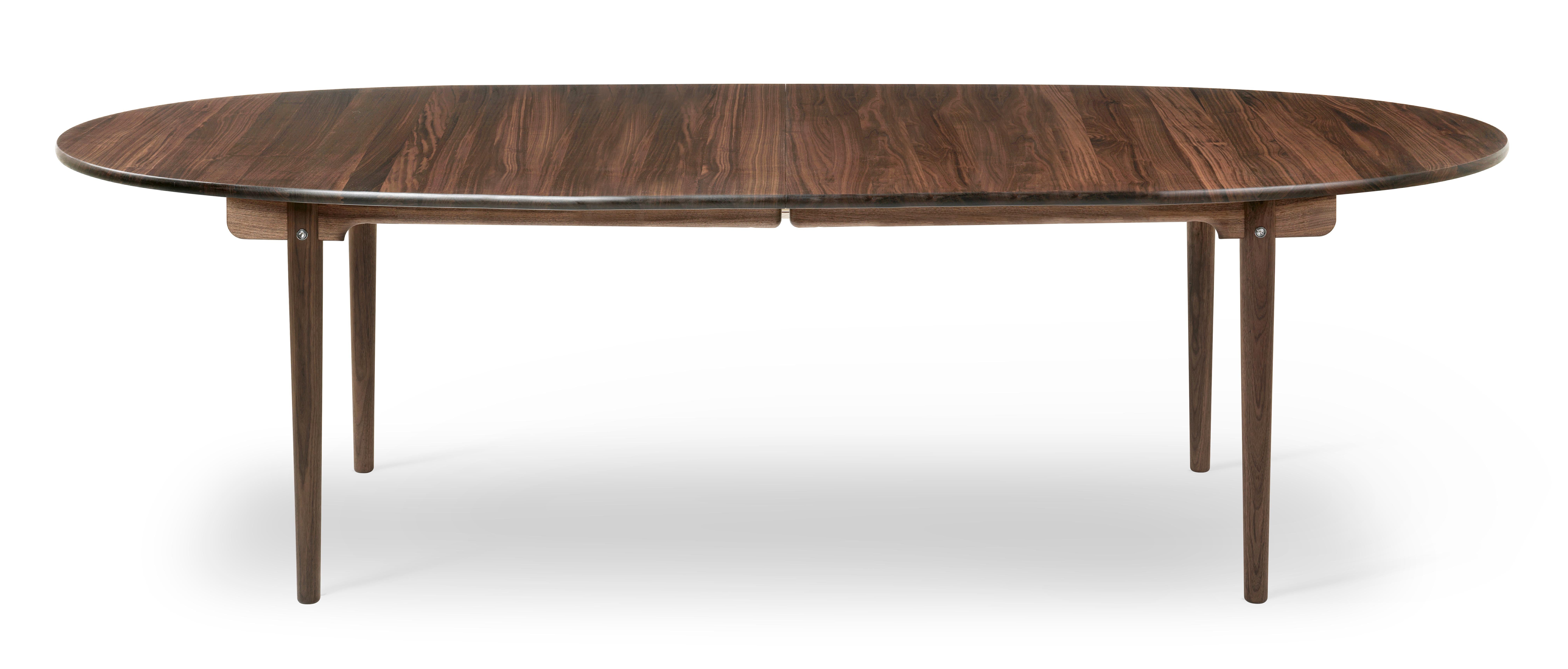 Brown (Walnut Oil) CH339 Dining Table in Wood Finish by Hans J. Wegner