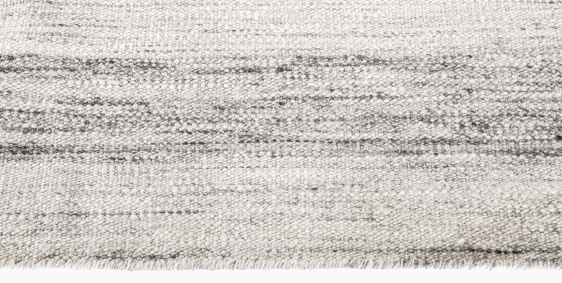 For Sale: Beige (Alterno Fog) Ben Soleimani Alterno Rug– Hand-woven Textured Soft Wool Sand 6'x9' 3