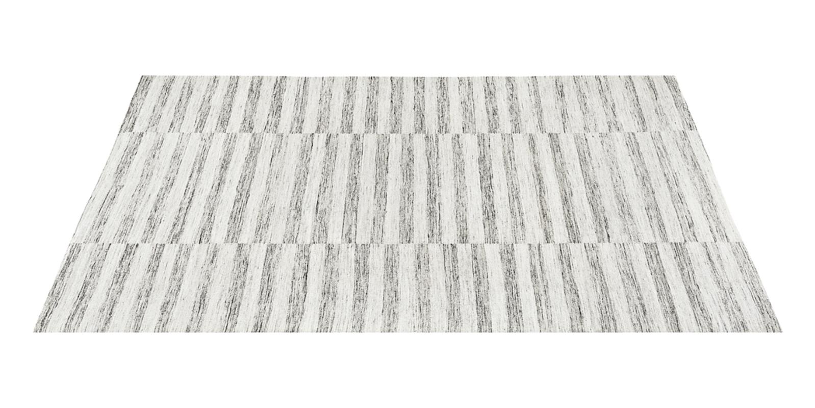 For Sale: Beige (Alterno Fog) Ben Soleimani Alterno Rug– Hand-woven Textured Soft Wool Sand 10'x14' 2