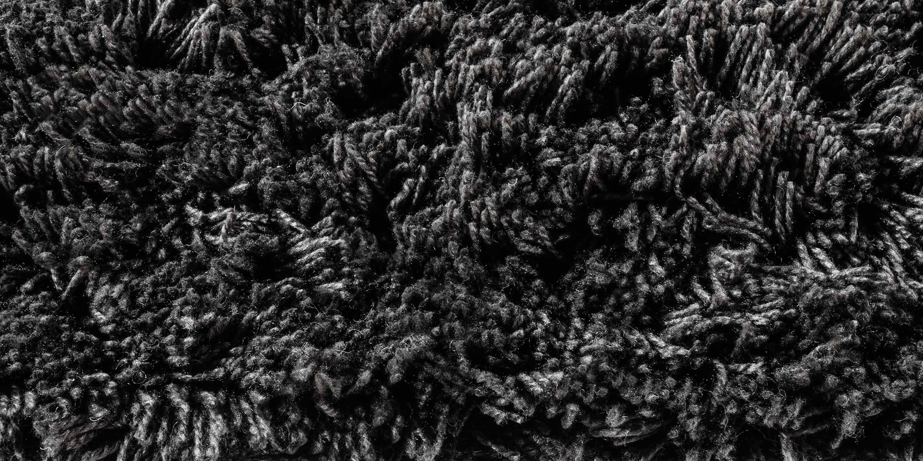 For Sale: Black (Iron) Ben Soleimani Performance Shag Rug– Hand-woven Ultra-plush 6'x9' 3