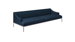 Cappellini High Time Three-Seat Sofa in Fabric or Leather by Christophe Pillet