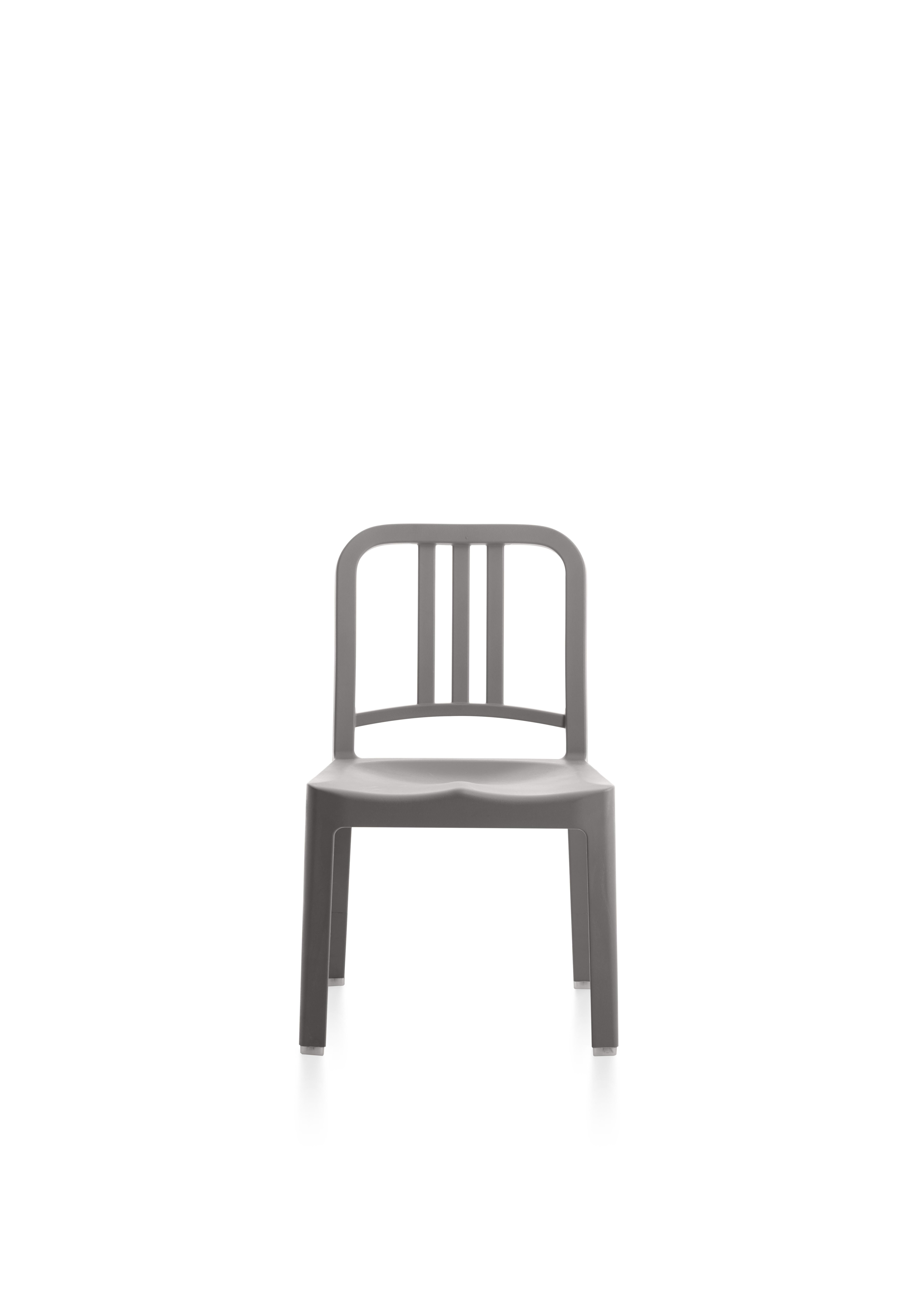 For Sale: Gray (Flint) 111 Navy Mini Chair by Coca-Cola
