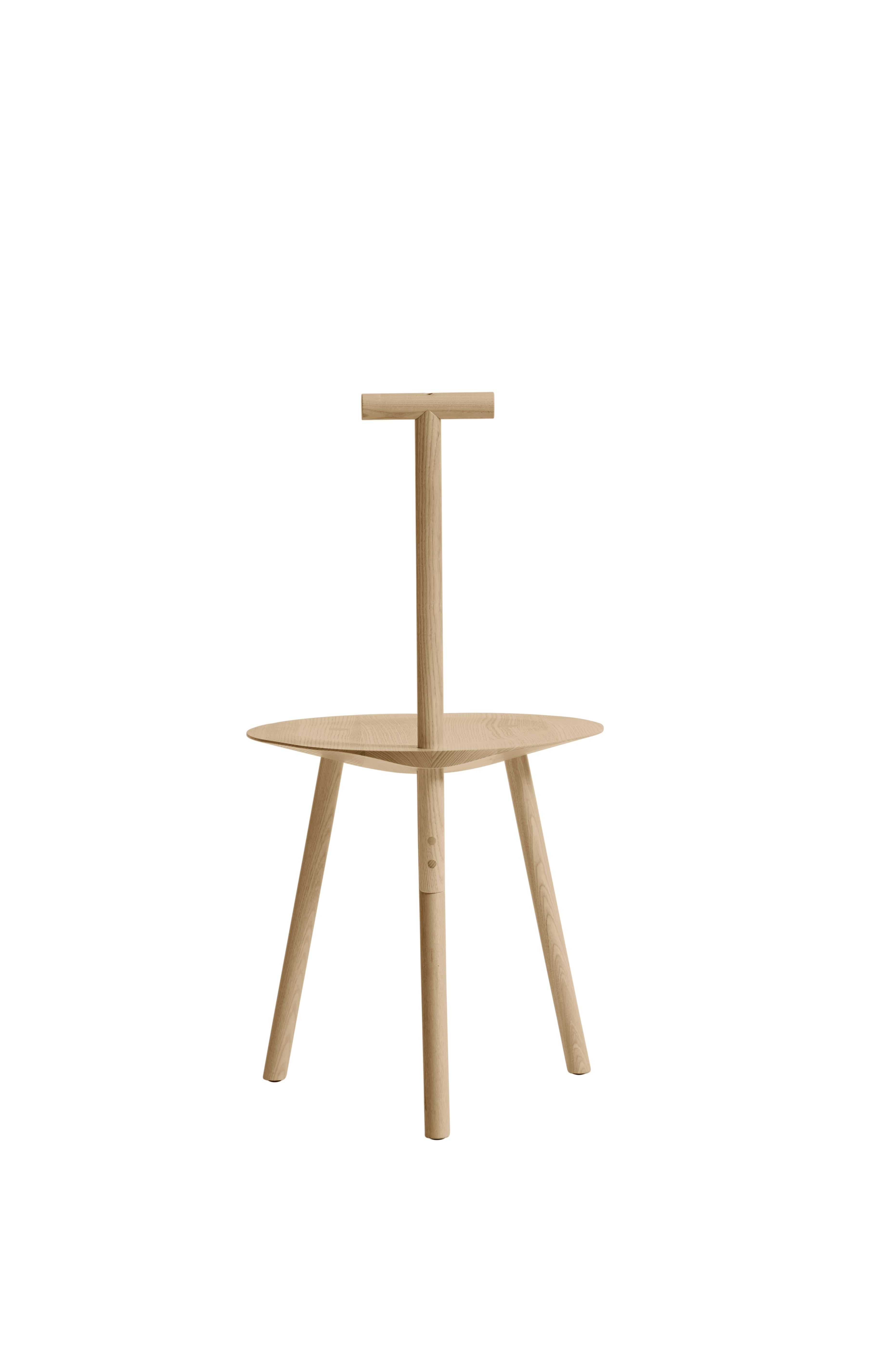 For Sale: Brown (Natural Ash) Spade Ashwood Corner Chair by Faye Toogood 3