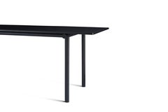 Tubby Tube Long Conference Table with Black Steel Frame by Faye Toogood