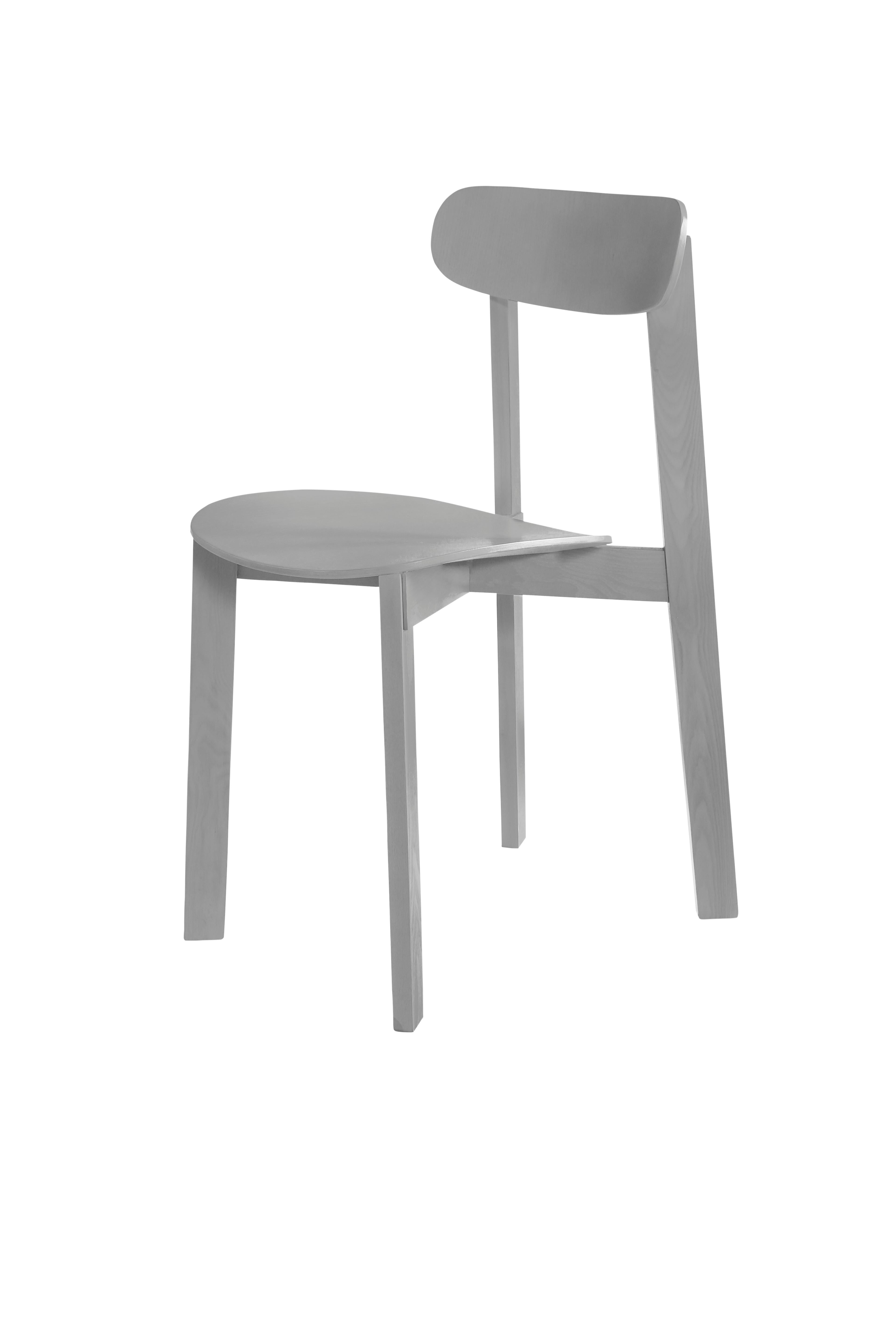 For Sale: Multi (Ash Grey) Bondi Stackable Dining Chair in Ashwood