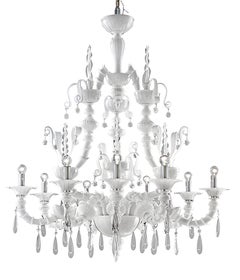 Dhamar 5596 09 Chandelier in Glass, by Barovier&Toso