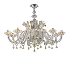 Agadir 5384 12 Kronleuchter aus Glas:: von Barovier&Toso