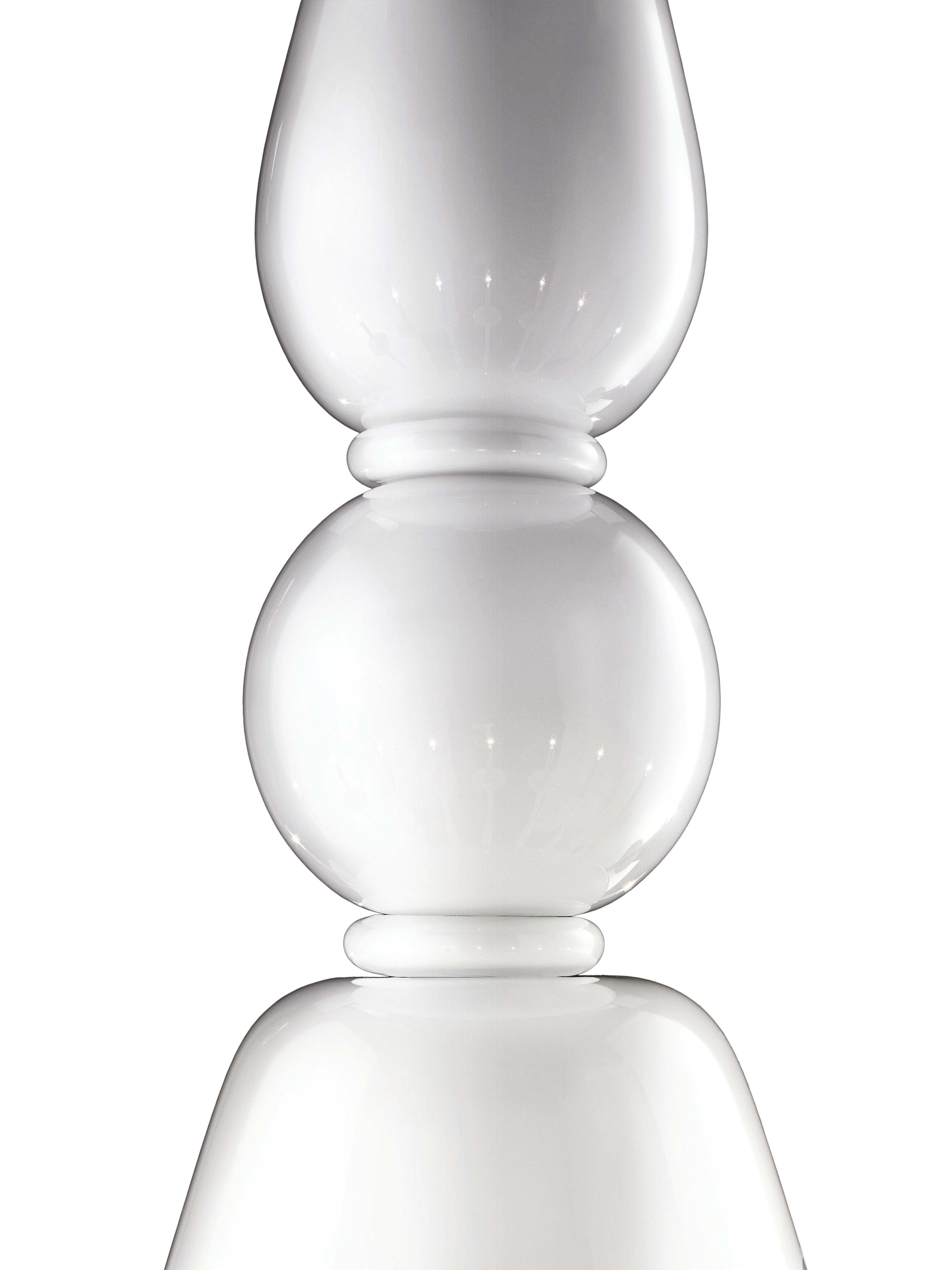 White (White_BB) Palladiano 5600 12 Chandelier in Glass, by Barovier&Toso 2