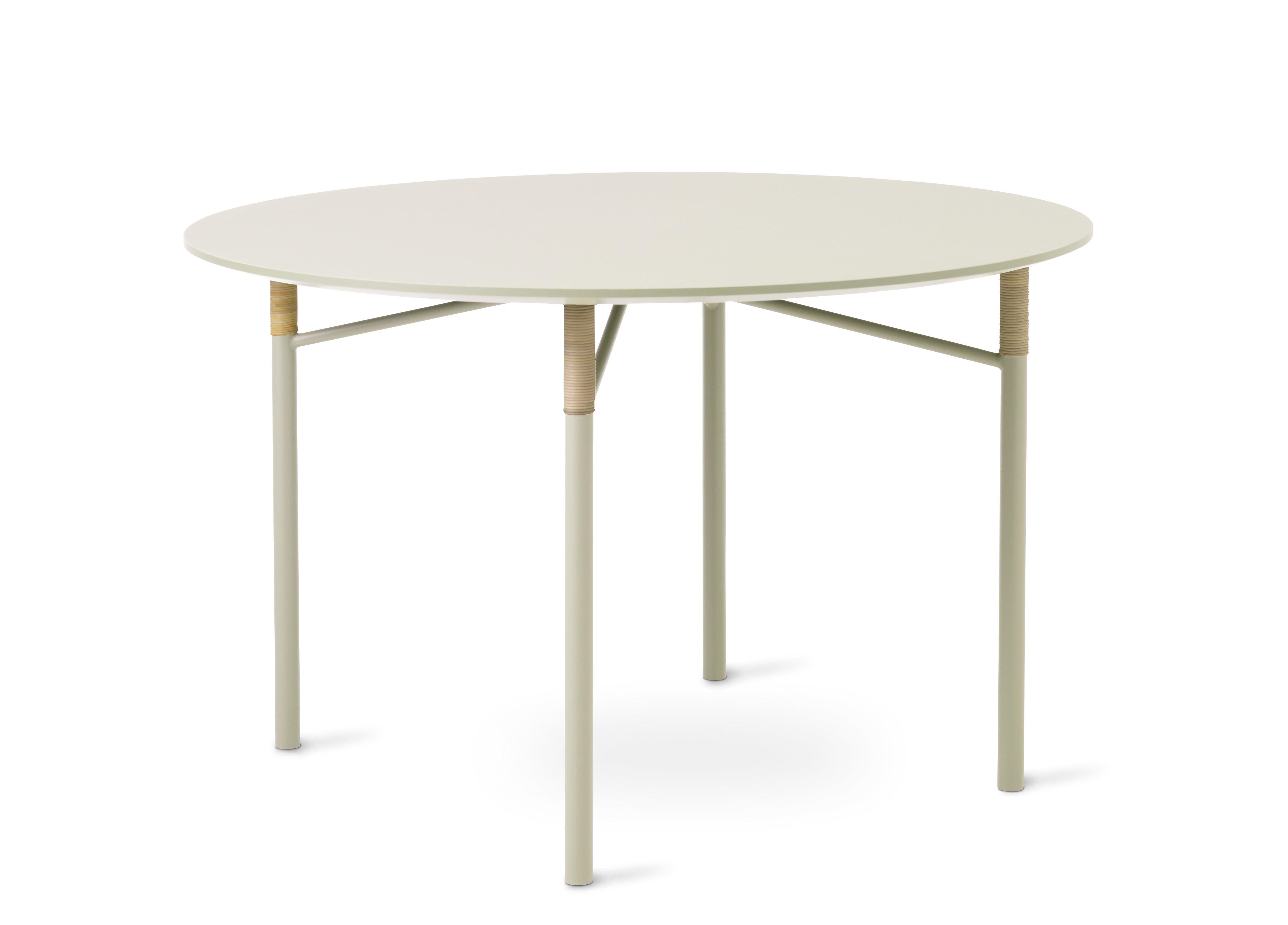 For Sale: Pink (Mushroom) Affinity Round Dining Table, by Halskov & Dalsgaard from Warm Nordic