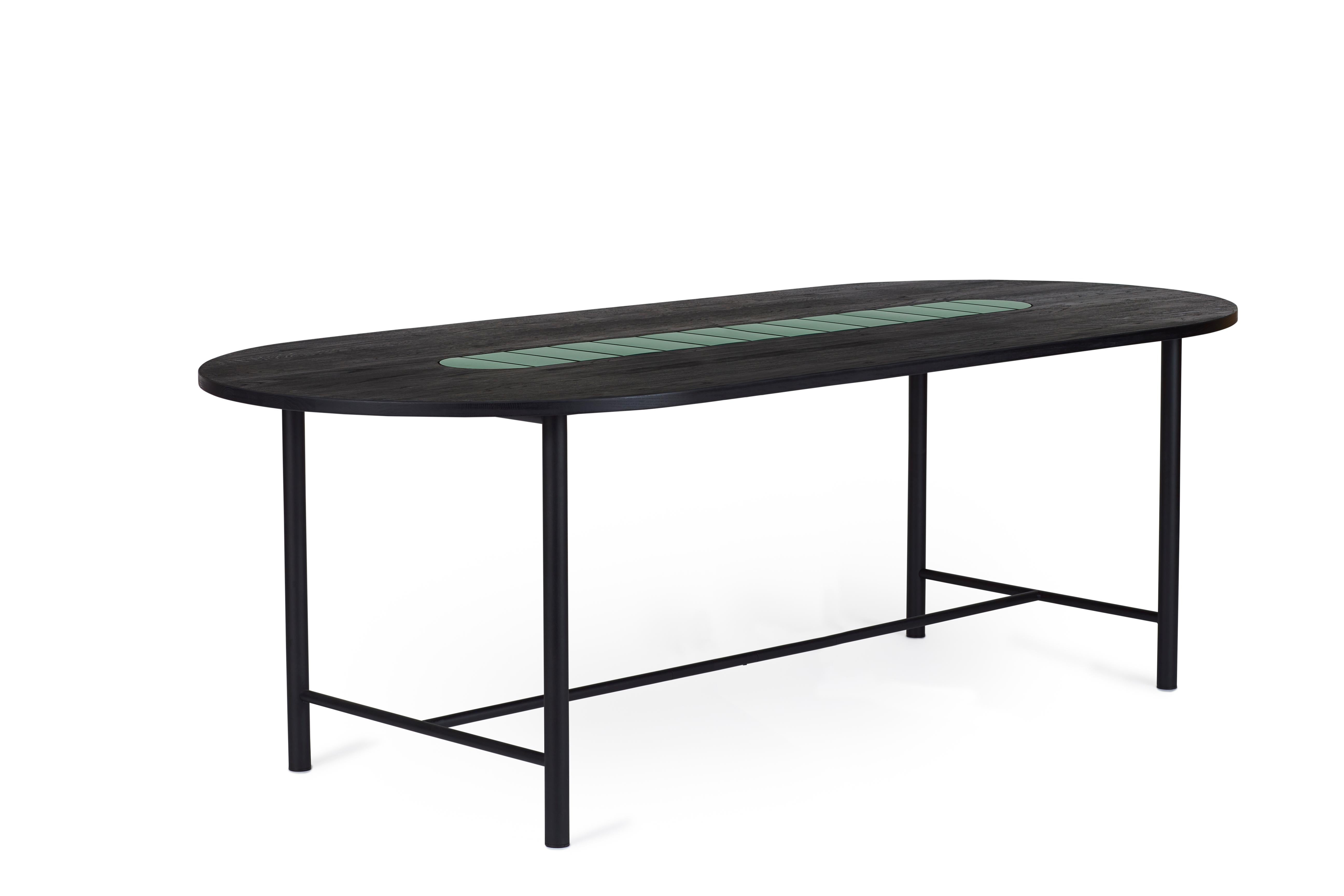 For Sale: Green (Forest green) Be My Guest Large Dining Table, by Charlotte Høncke from Warm Nordic 2