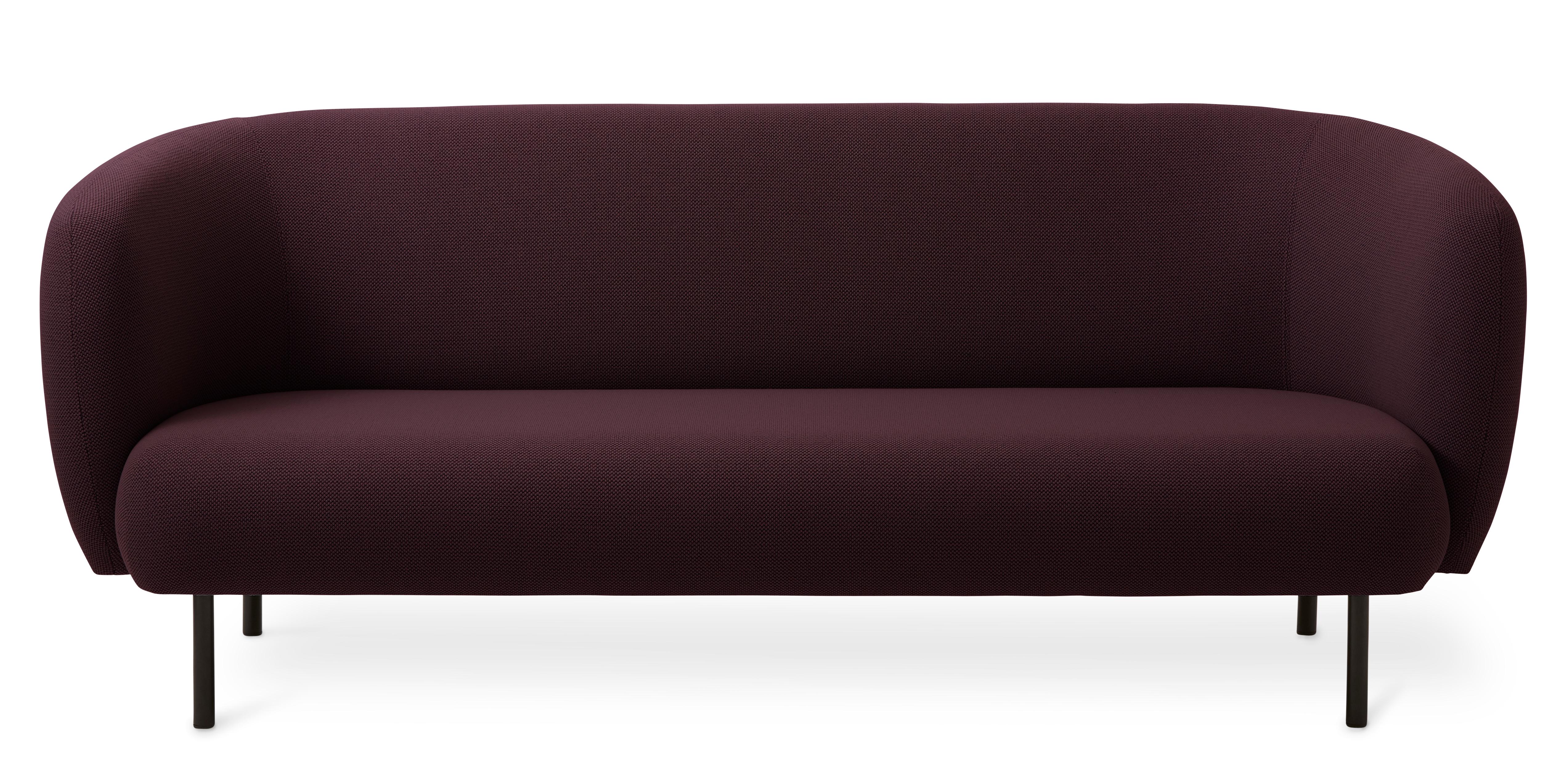 For Sale: Purple (Merit 040) Cape 3-Seat Sofa, by Charlotte Høncke from Warm Nordic
