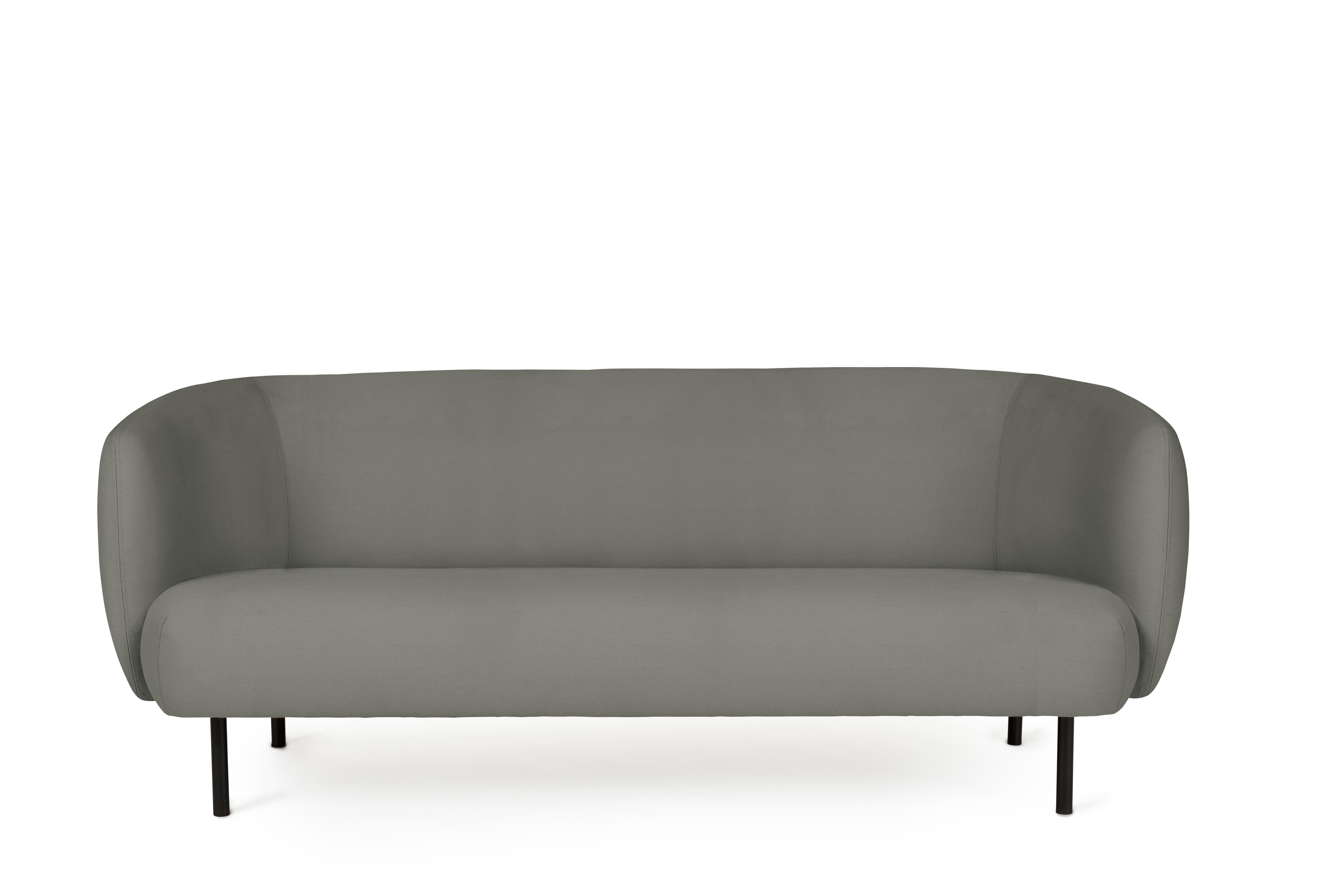 For Sale: Gray (Steelcut 160) Cape 3-Seat Sofa, by Charlotte Høncke from Warm Nordic