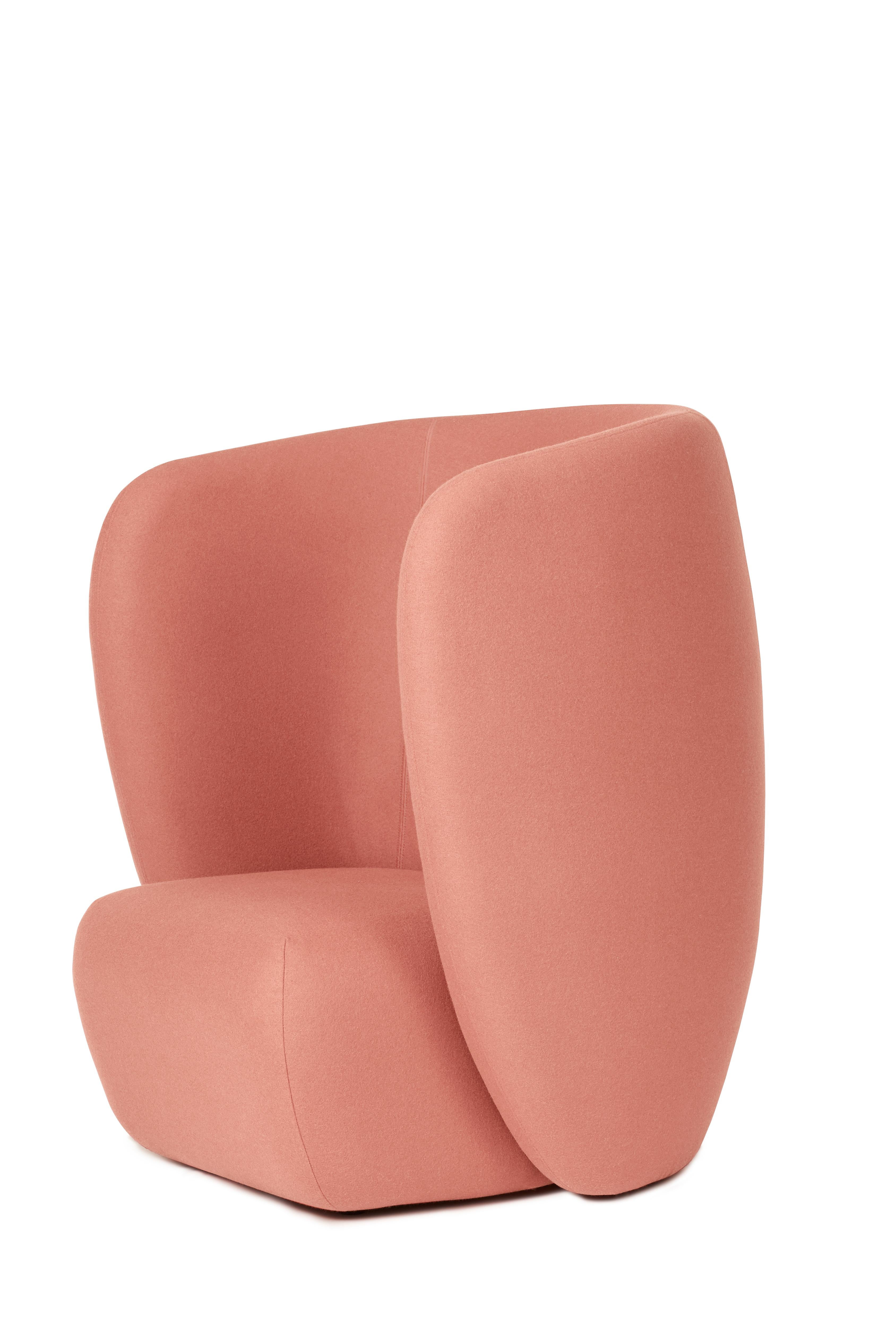 For Sale: Pink (Hero 511) Haven Lounge Chair, by Charlotte Høncke from Warm Nordic 2